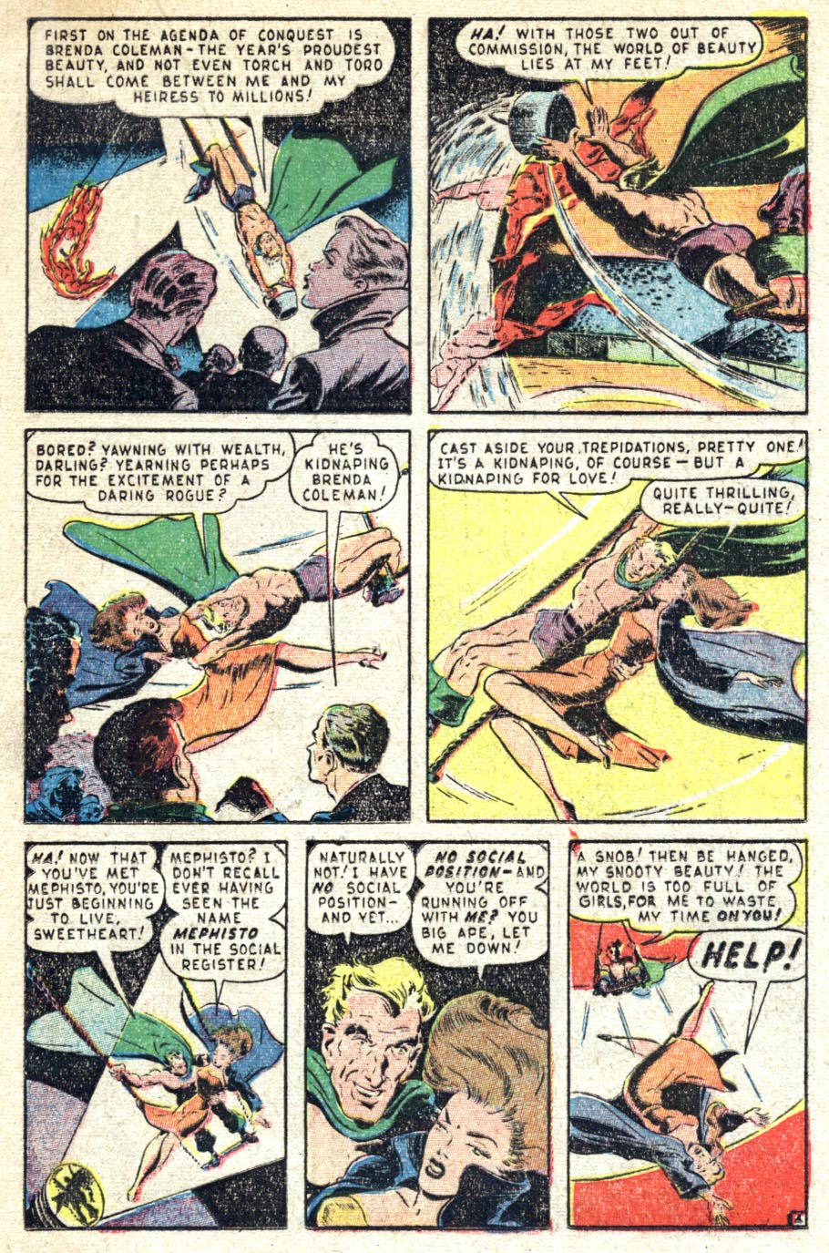 Read online Captain America Comics comic -  Issue #67 - 17