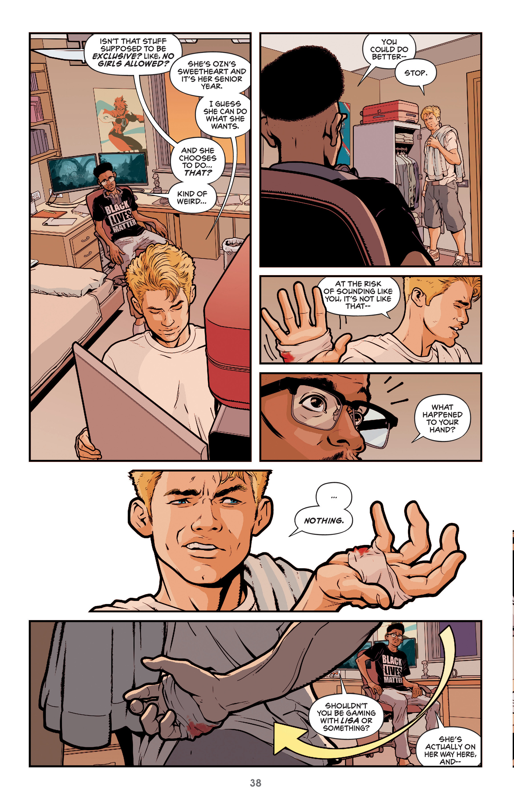 Read online Fraternity (2022) comic -  Issue # TPB - 39