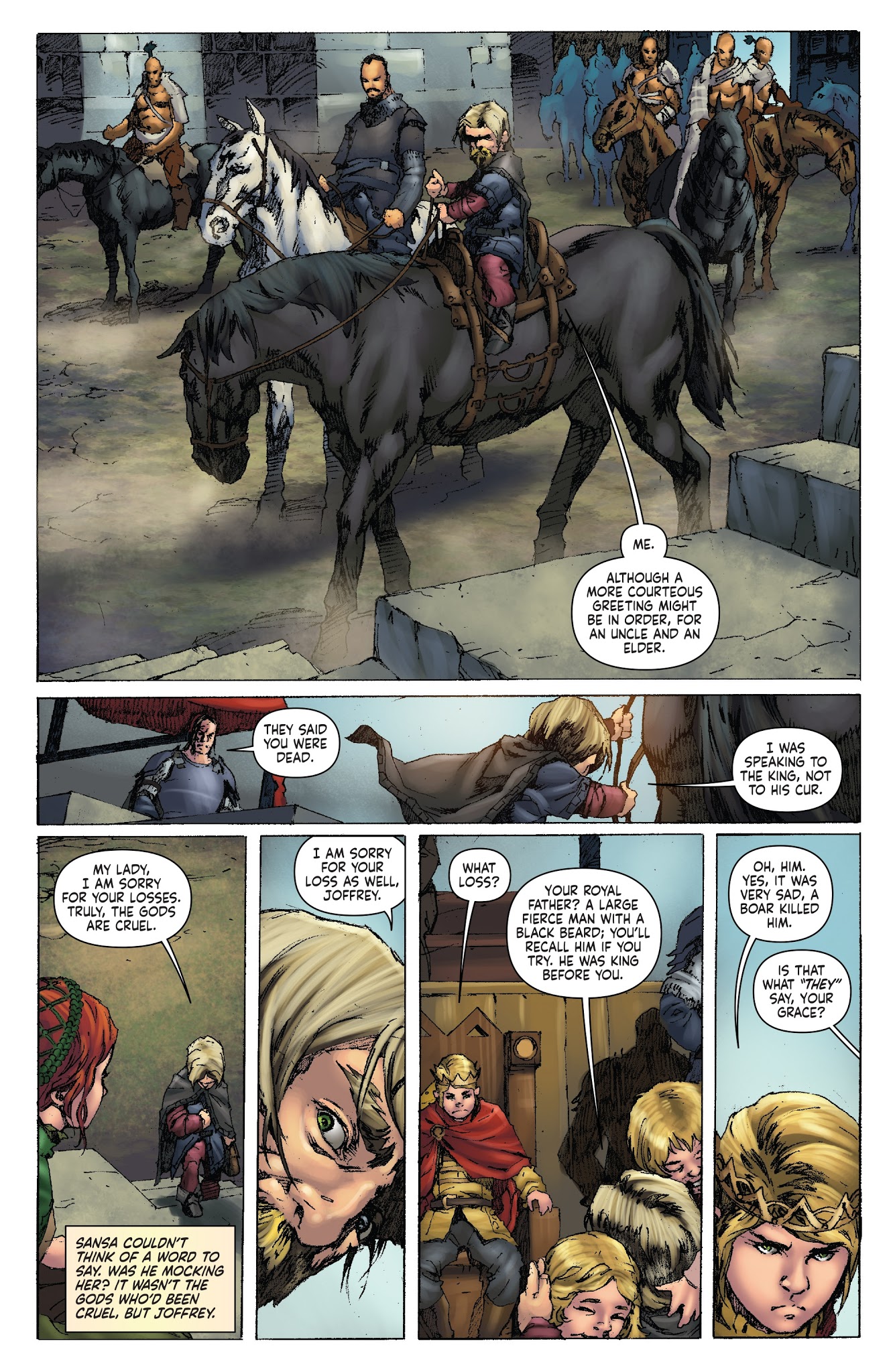 Read online A Clash of Kings comic -  Issue #2 - 22