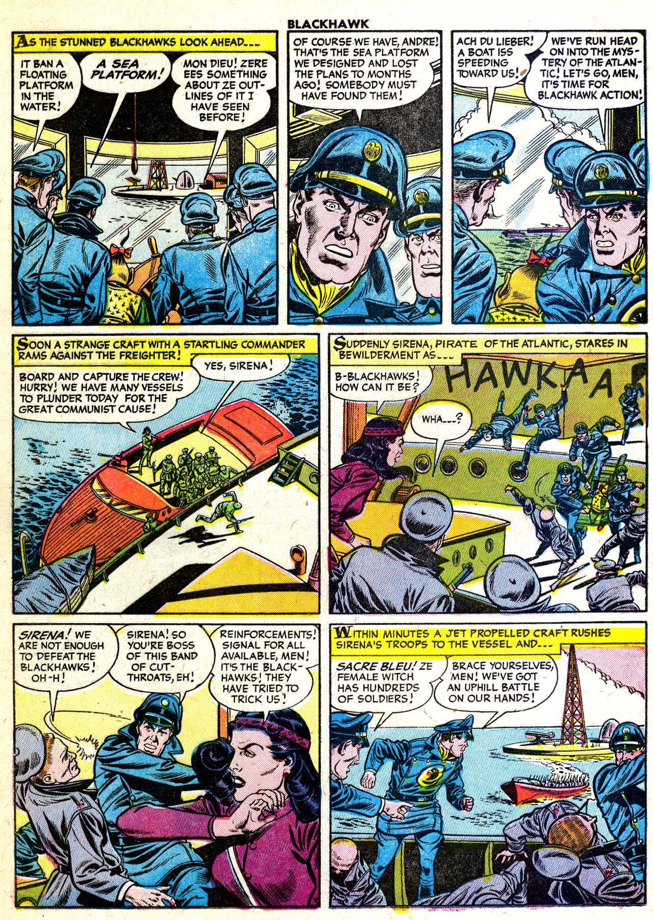 Read online Blackhawk (1957) comic -  Issue #93 - 20