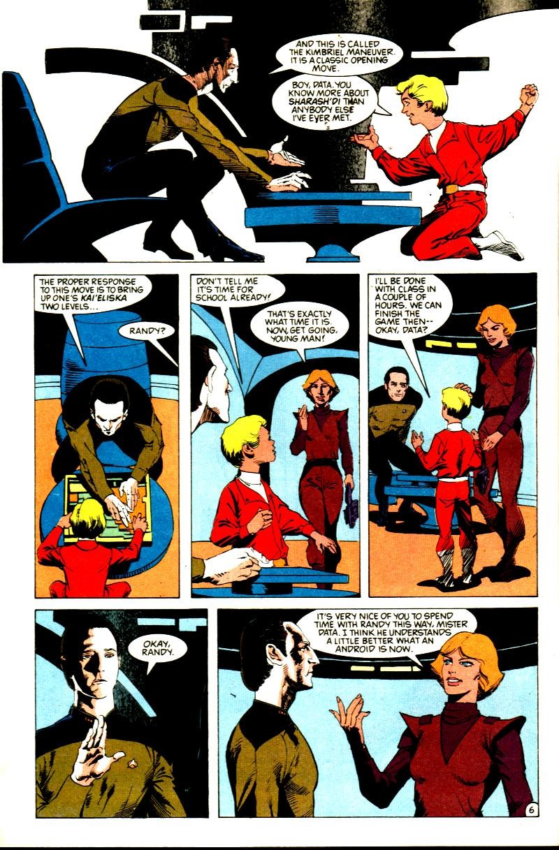 Read online Star Trek: The Next Generation (1989) comic -  Issue #6 - 7
