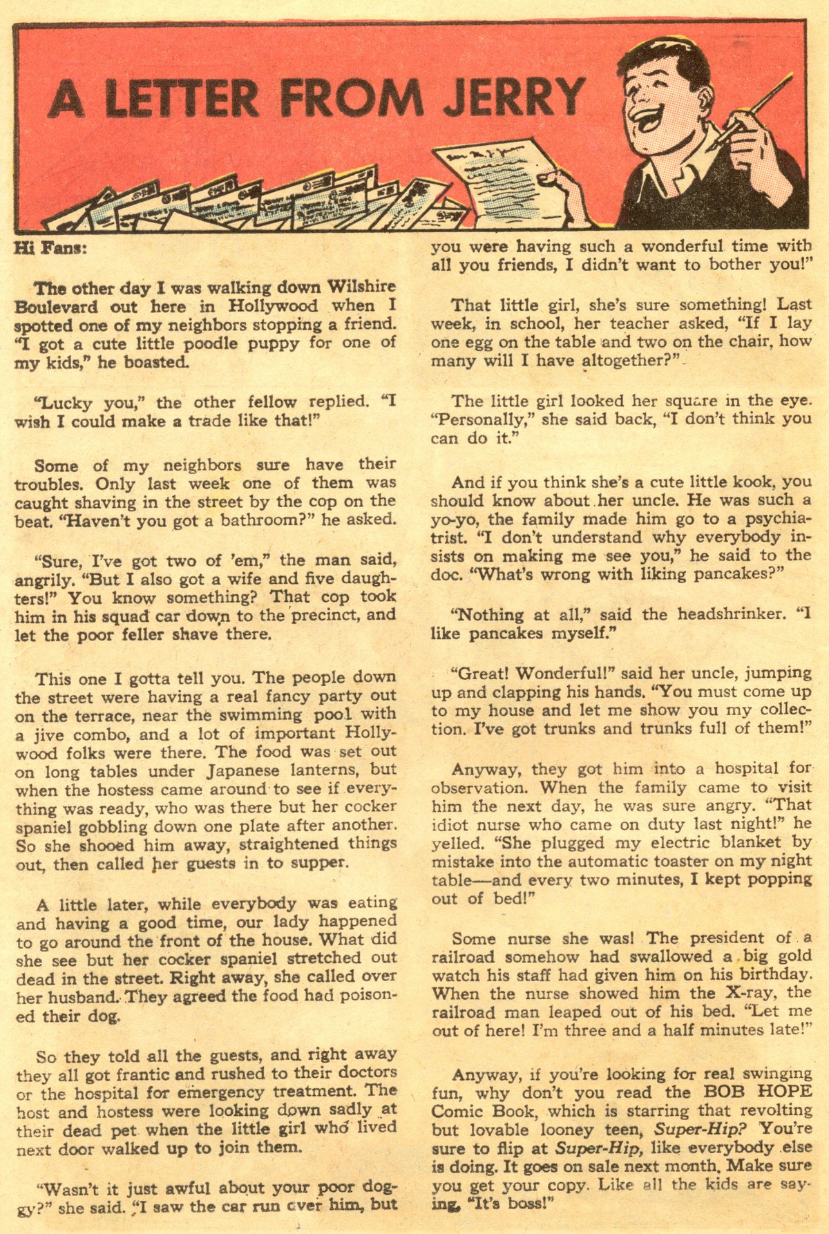 Read online The Adventures of Jerry Lewis comic -  Issue #92 - 12