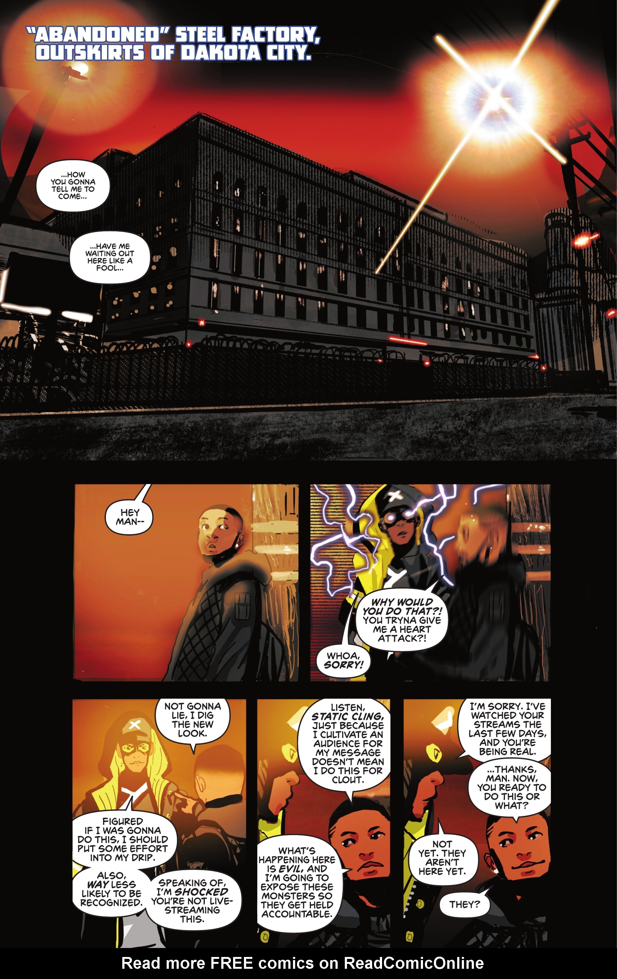Read online Static: Season One comic -  Issue #4 - 14