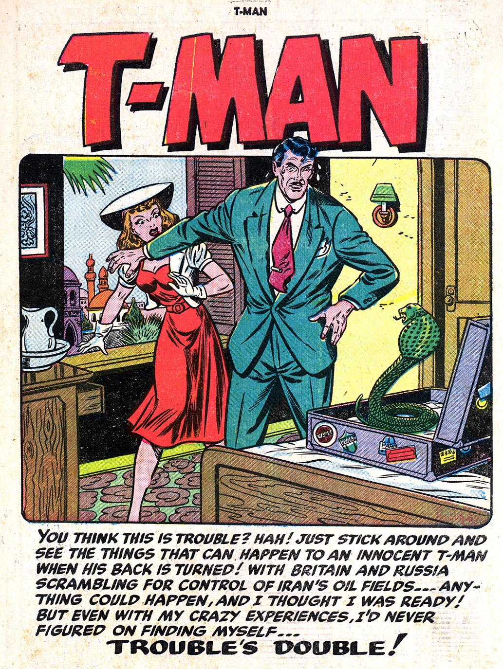 Read online T-Man: World Wide Trouble Shooter comic -  Issue #3 - 3