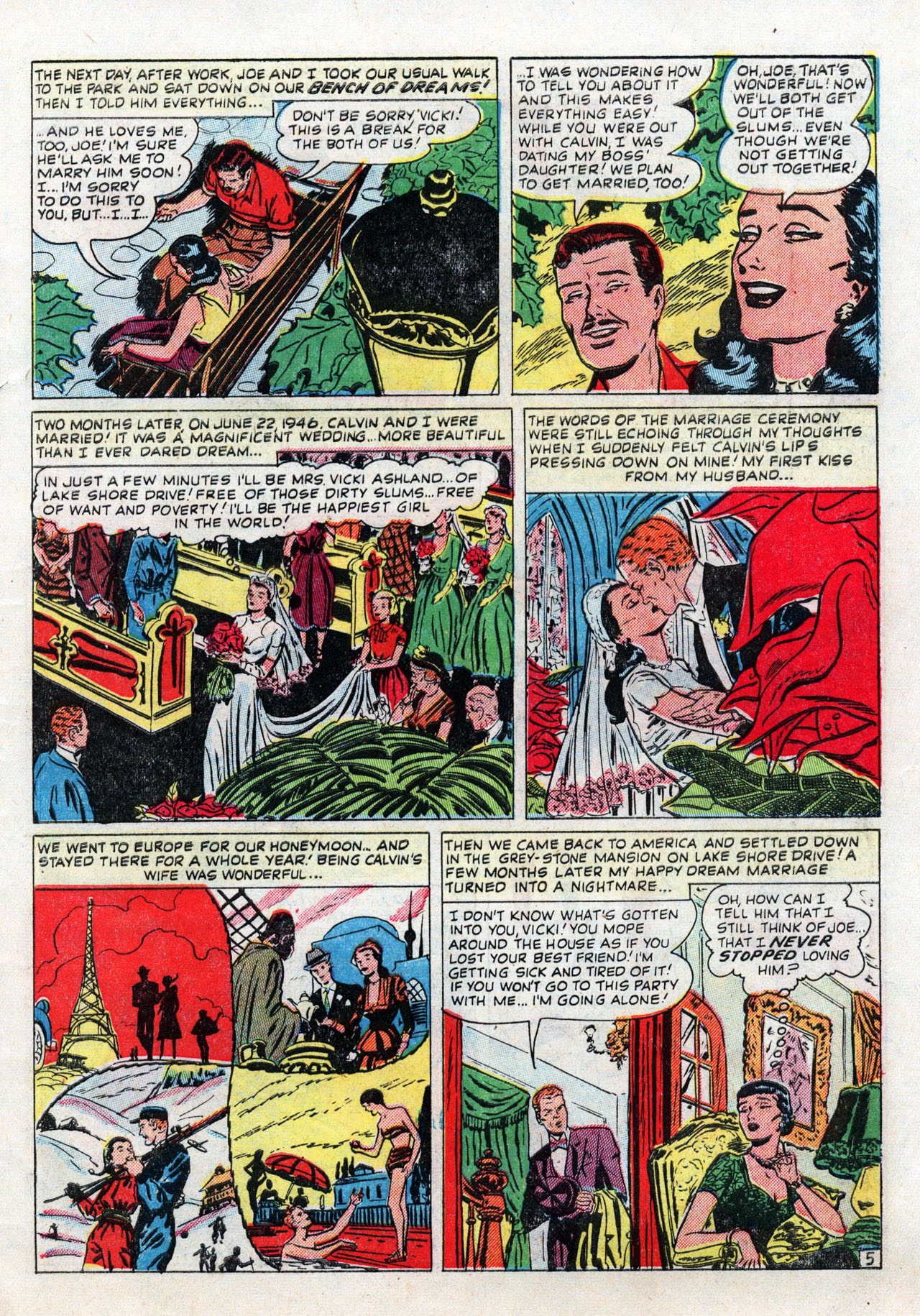 Read online Love Romances comic -  Issue #19 - 7