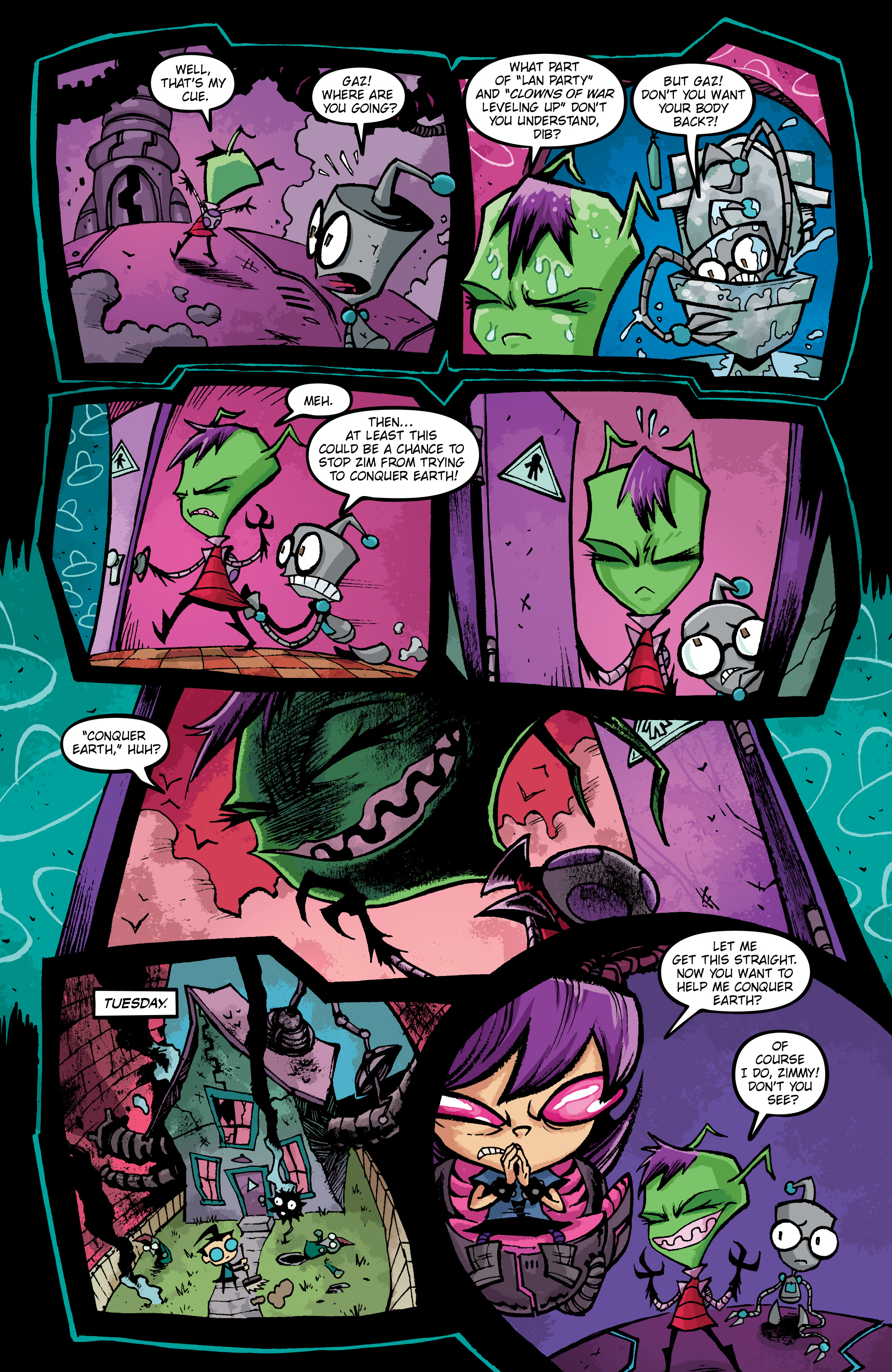 Read online Invader Zim comic -  Issue # _TPB 5 - 111