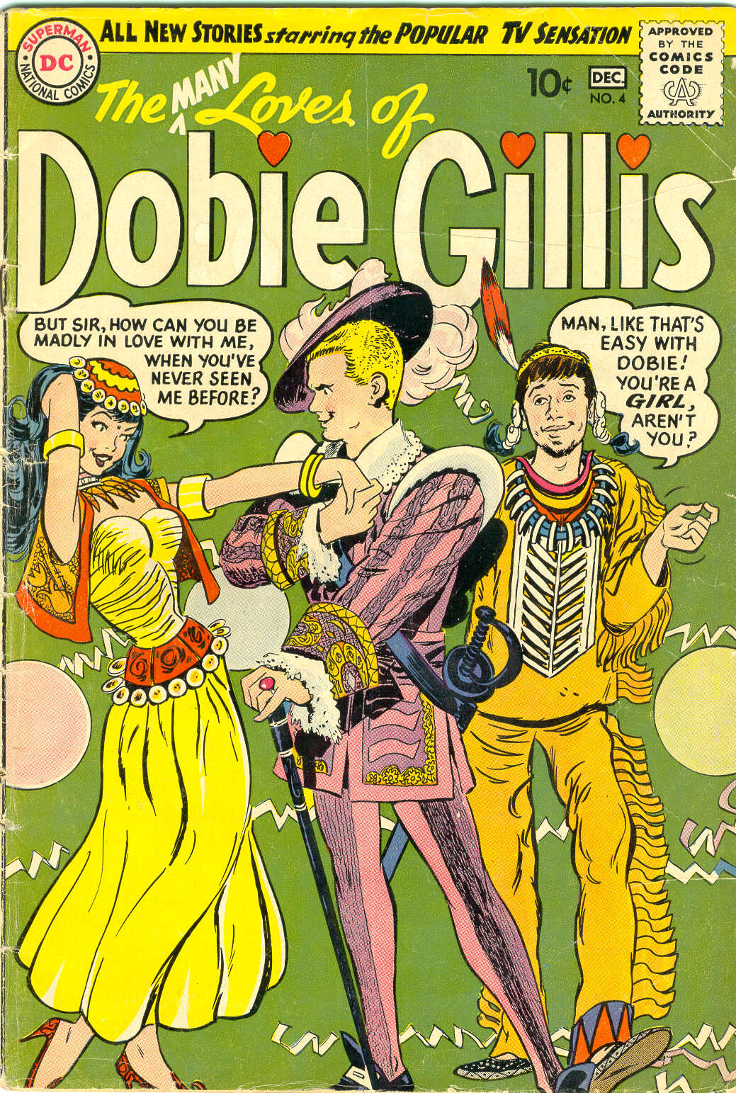 Read online Many Loves of Dobie Gillis comic -  Issue #4 - 1