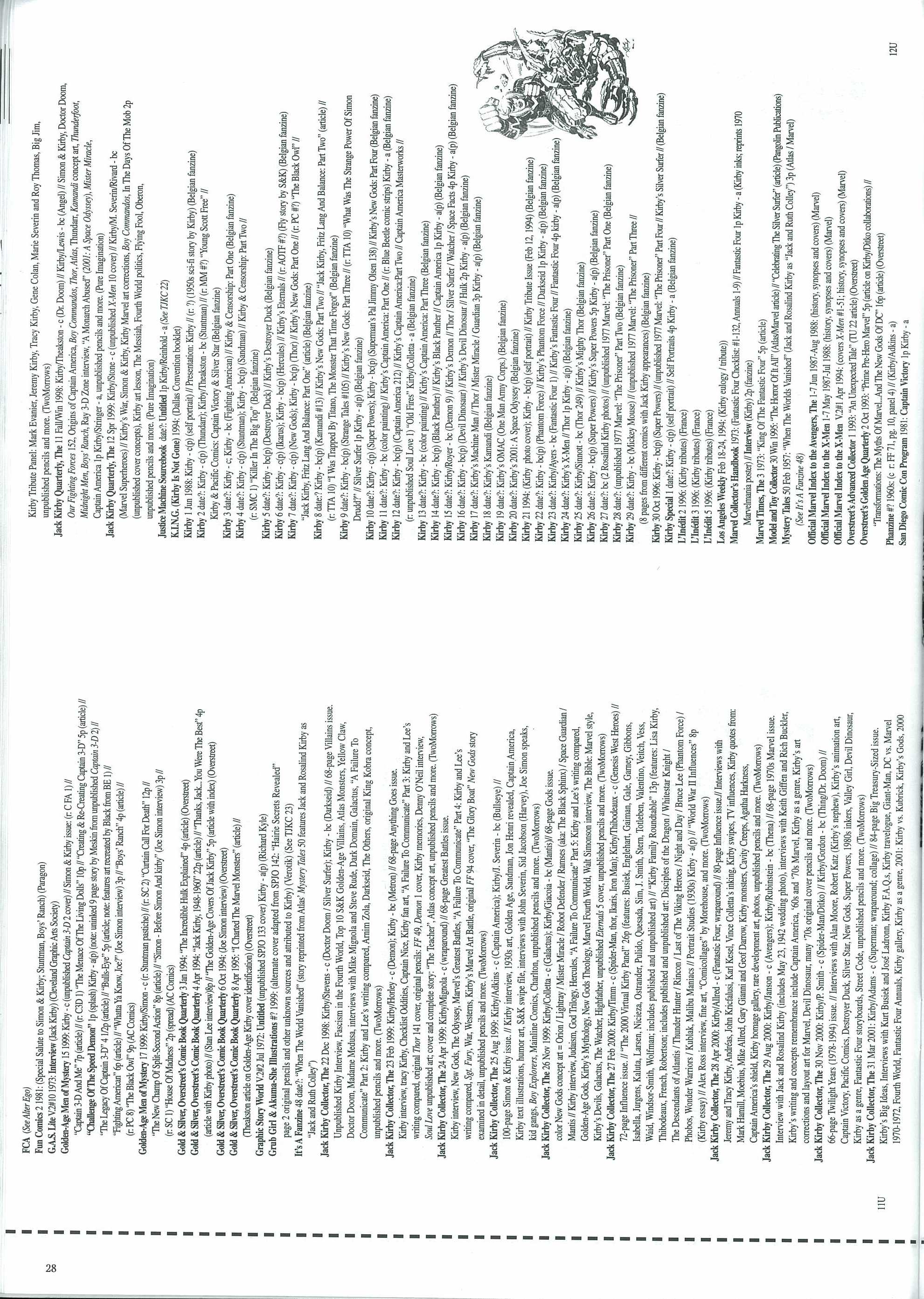 Read online The Jack Kirby Collector comic -  Issue #32 - 30