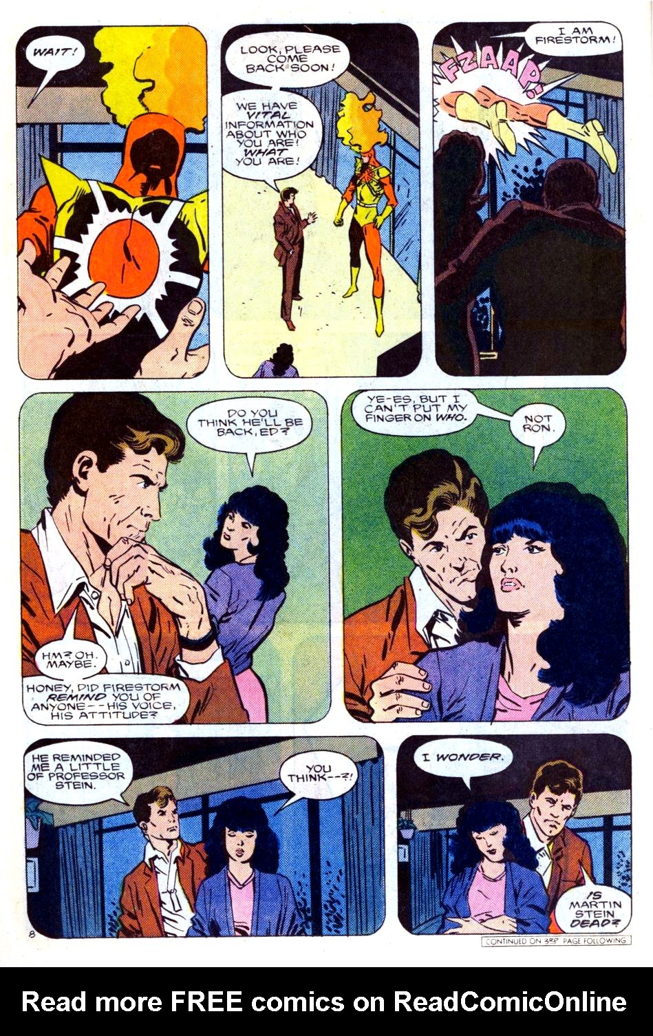 Read online Firestorm, the Nuclear Man comic -  Issue #67 - 9