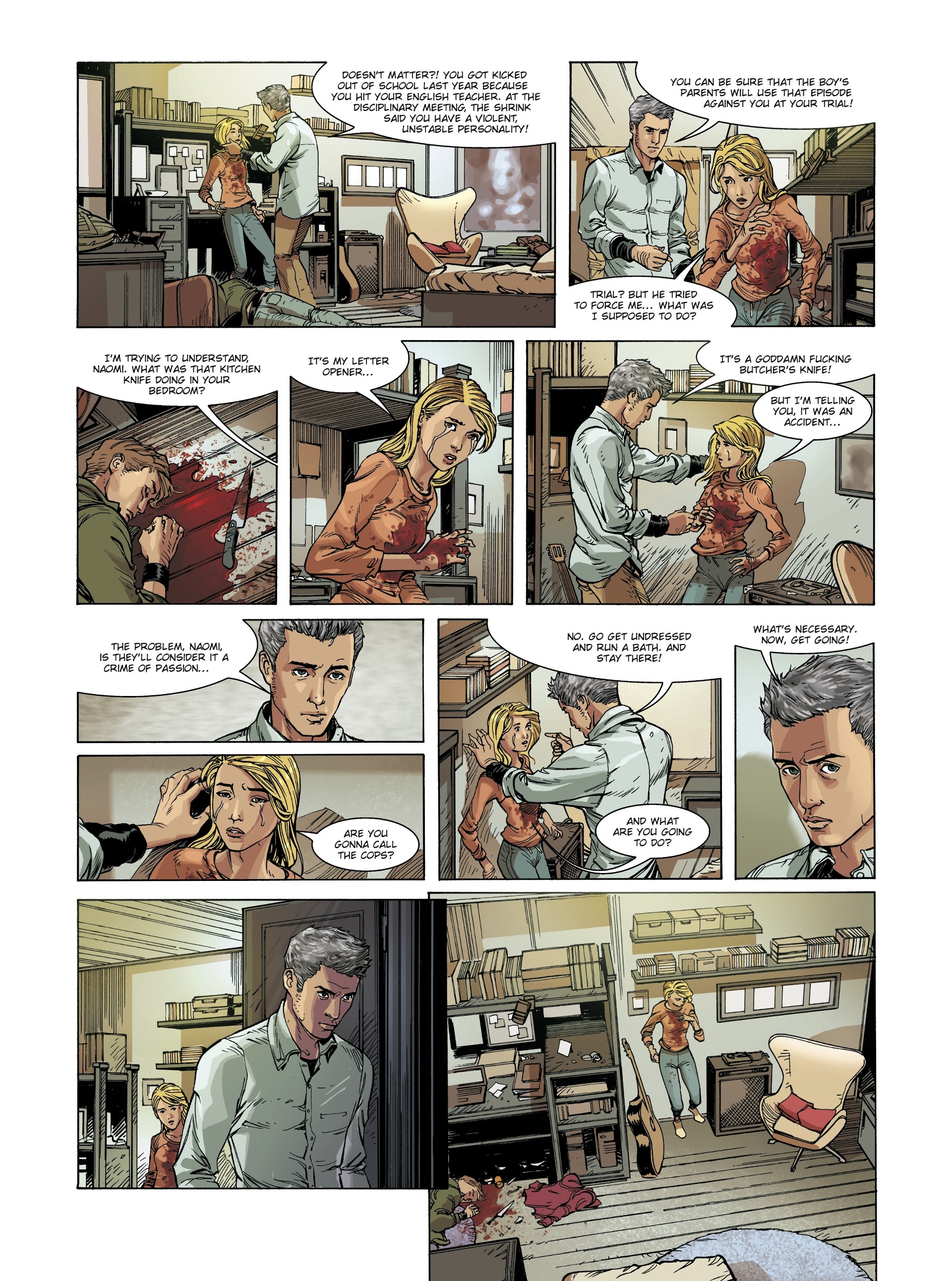 Read online Synchronic comic -  Issue #1 - 15