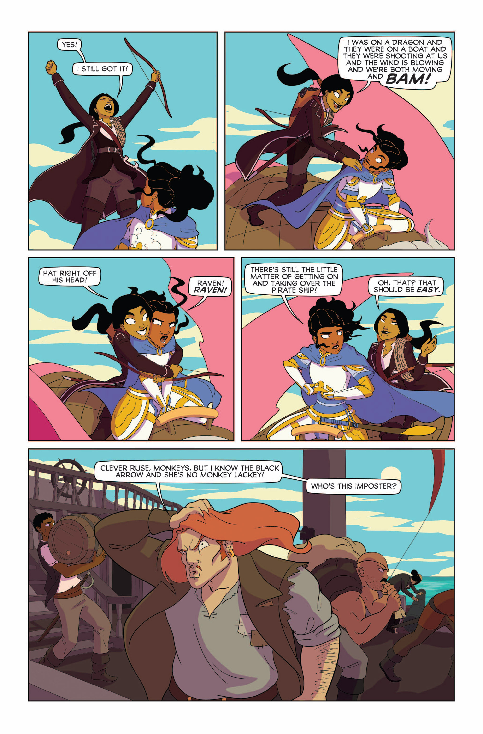 Read online Princeless: The Pirate Princess comic -  Issue # Full - 77