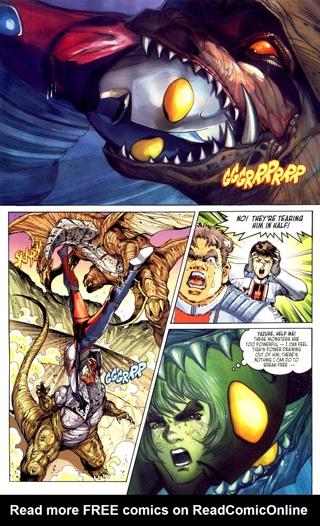 Read online Ultraman Tiga comic -  Issue #3 - 11