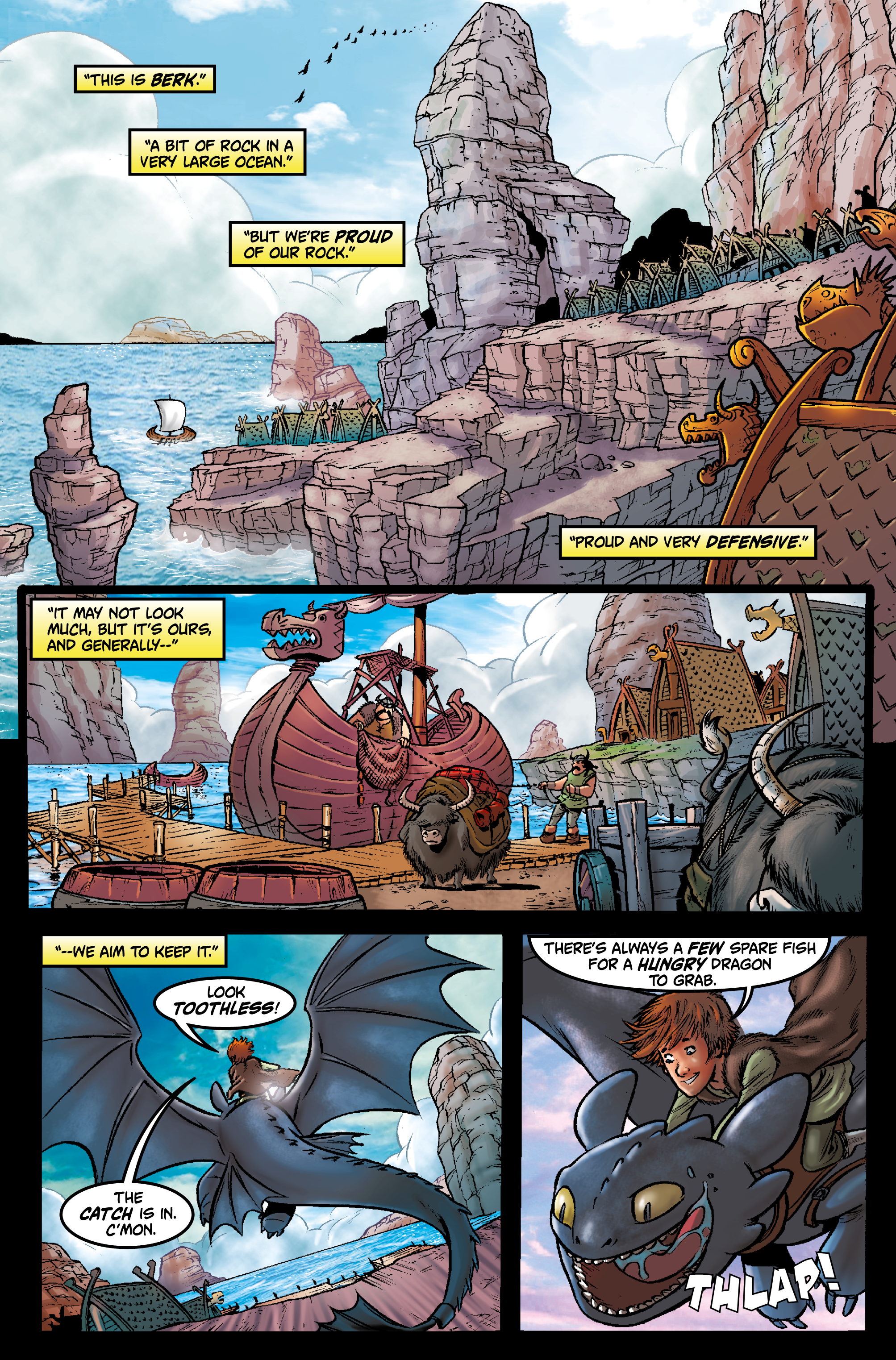 Read online Dragons Riders of Berk: Tales from Berk comic -  Issue # TPB - 61