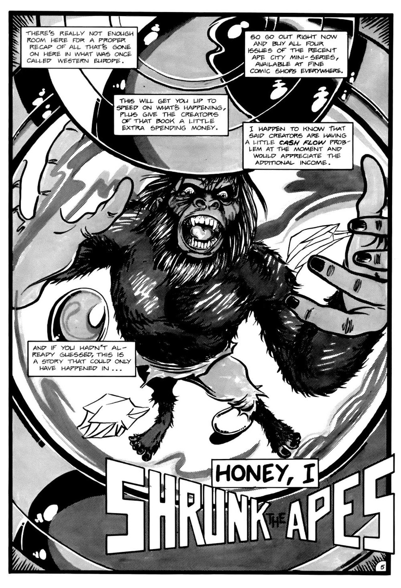 Read online Planet of the Apes (1990) comic -  Issue #13 - 7