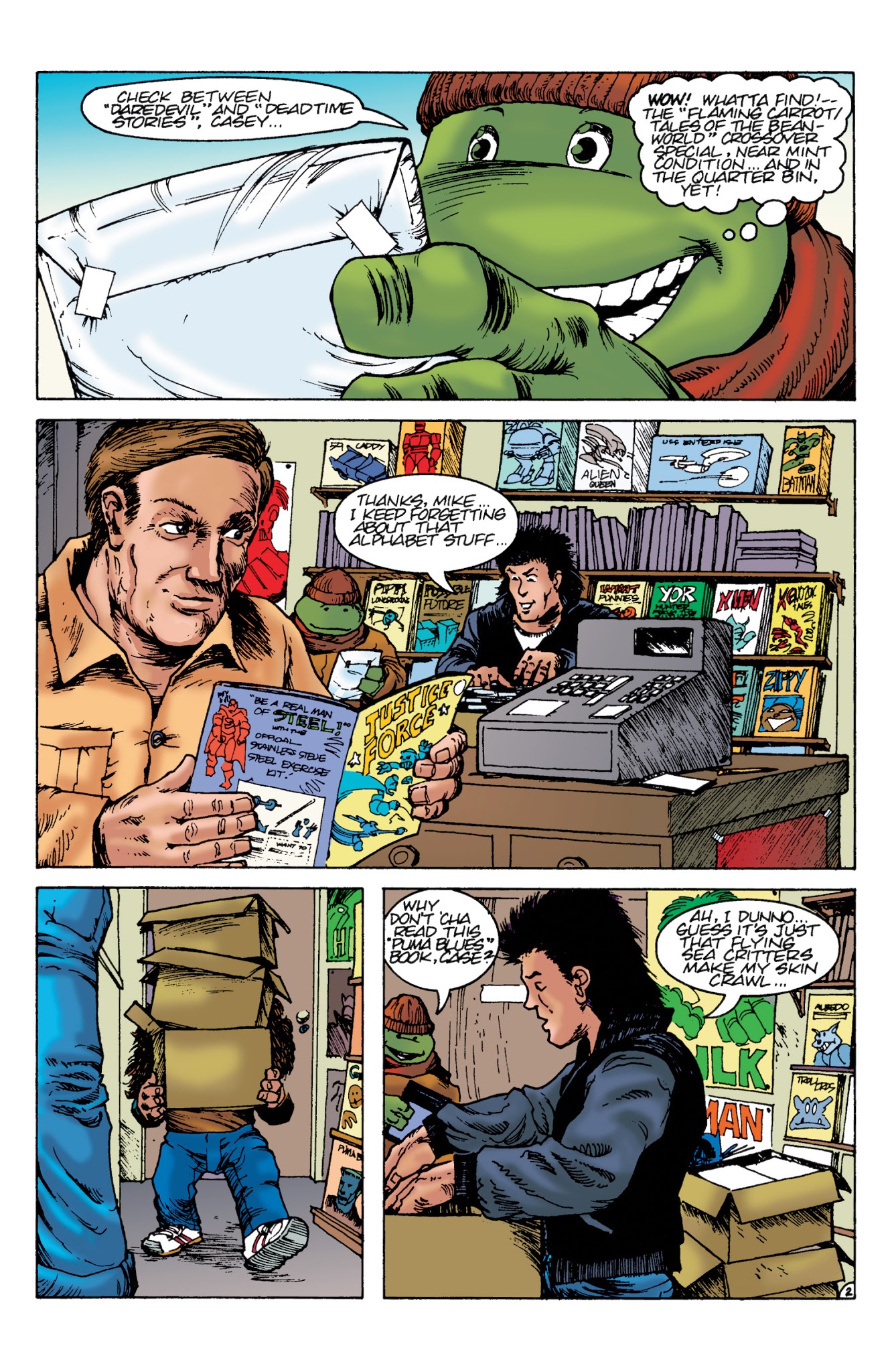 Read online Teenage Mutant Ninja Turtles Color Classics (2013) comic -  Issue #3 - 4
