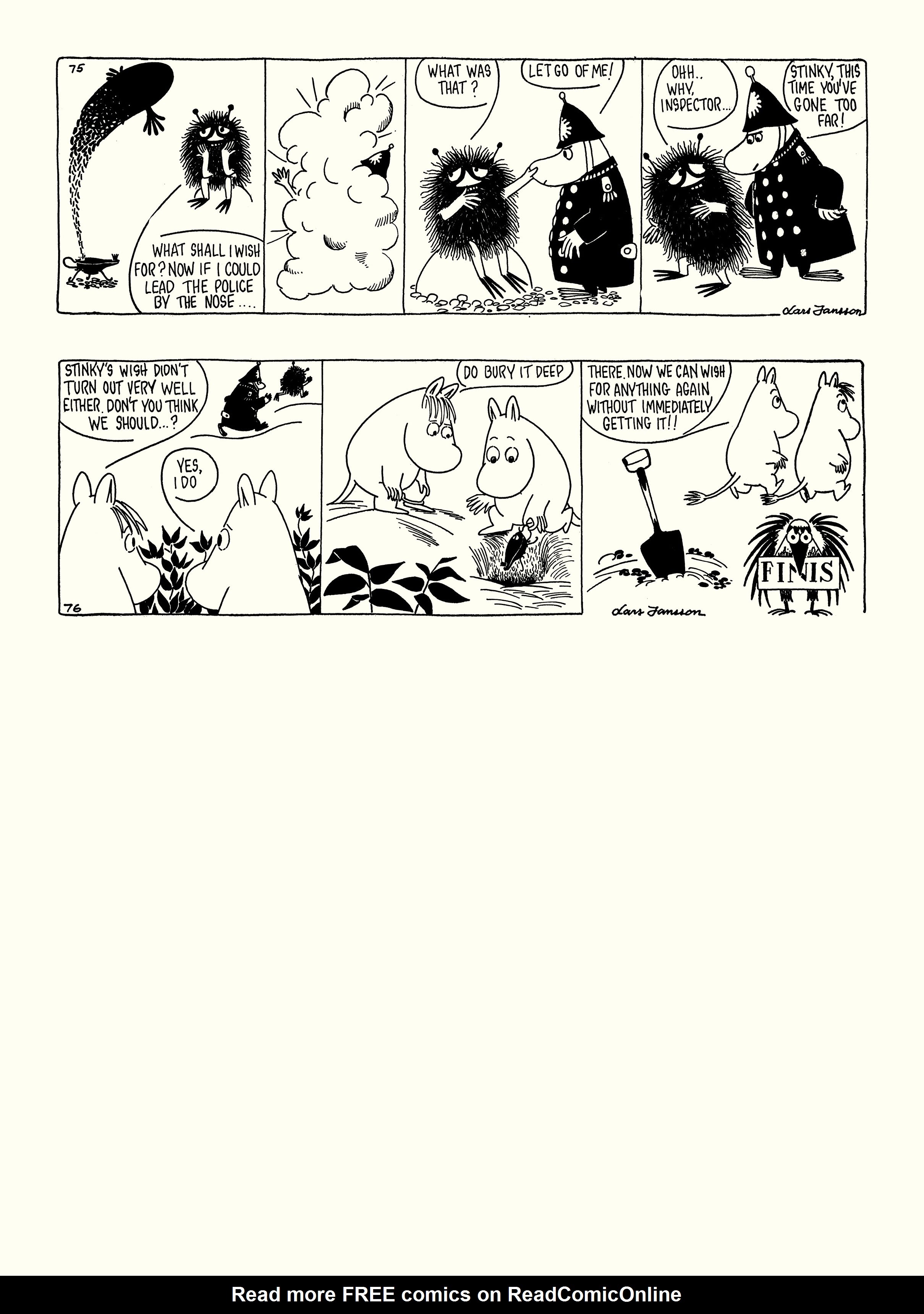 Read online Moomin: The Complete Lars Jansson Comic Strip comic -  Issue # TPB 6 - 25