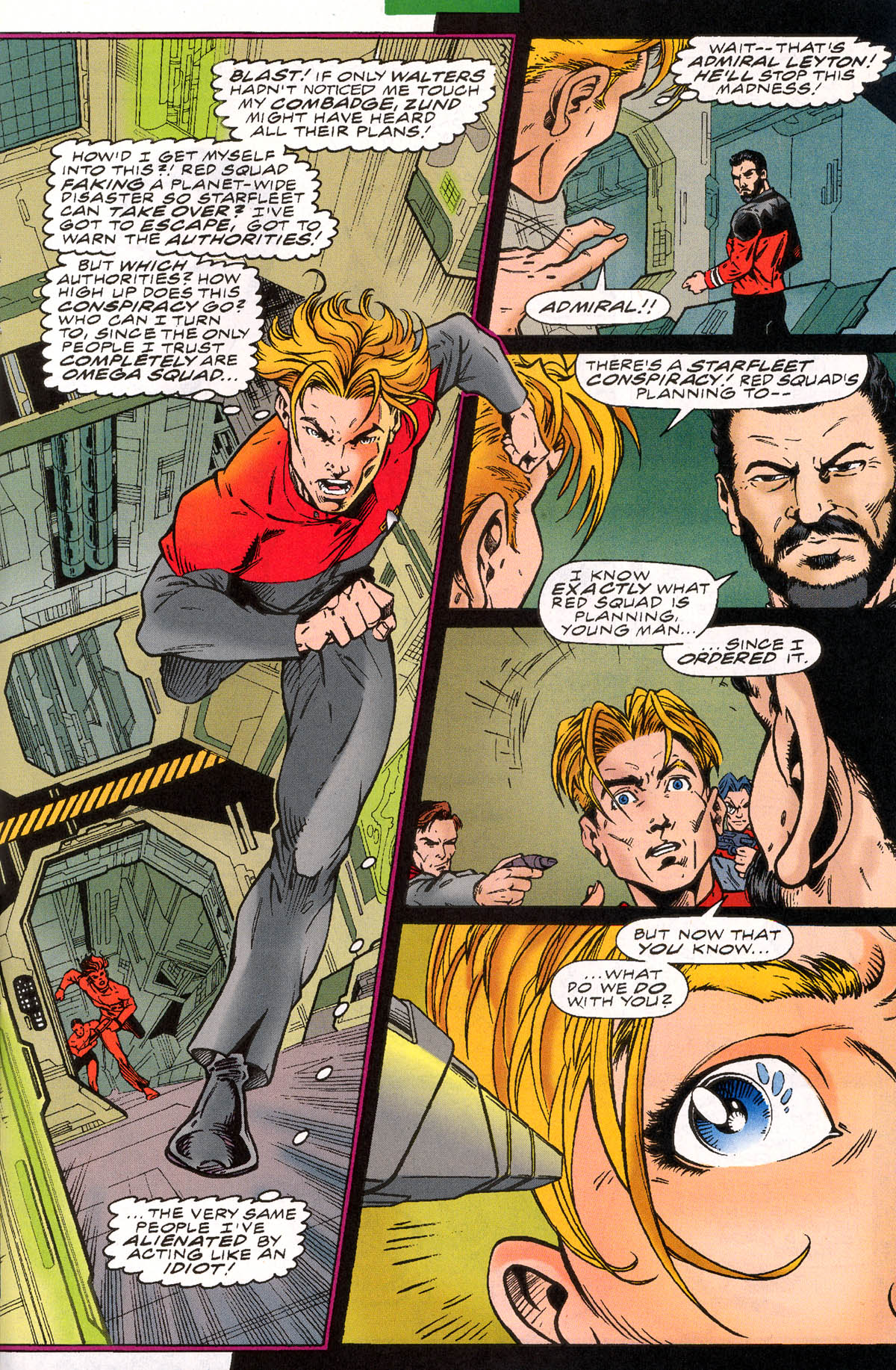 Read online Star Trek: Starfleet Academy (1996) comic -  Issue #3 - 19