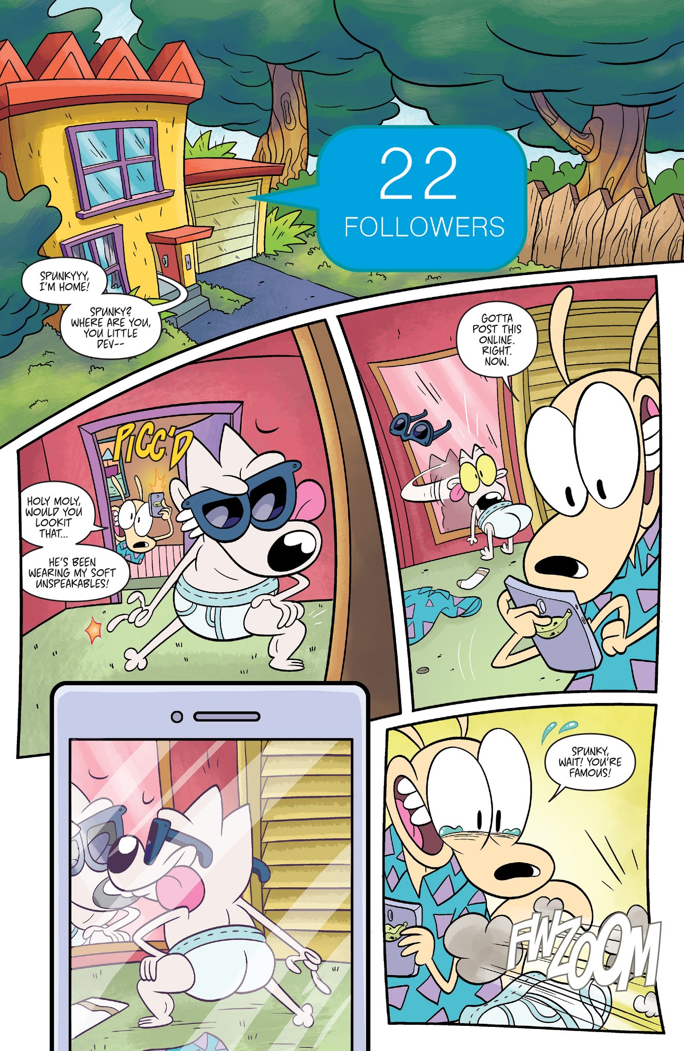 Read online Rocko's Modern Life (2017) comic -  Issue #5 - 7