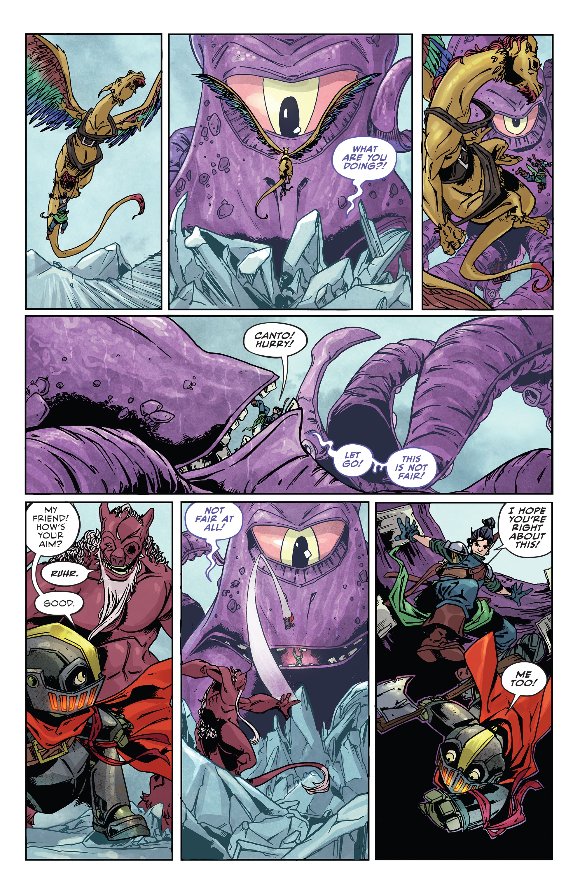 Read online Canto III: Lionhearted comic -  Issue #2 - 10