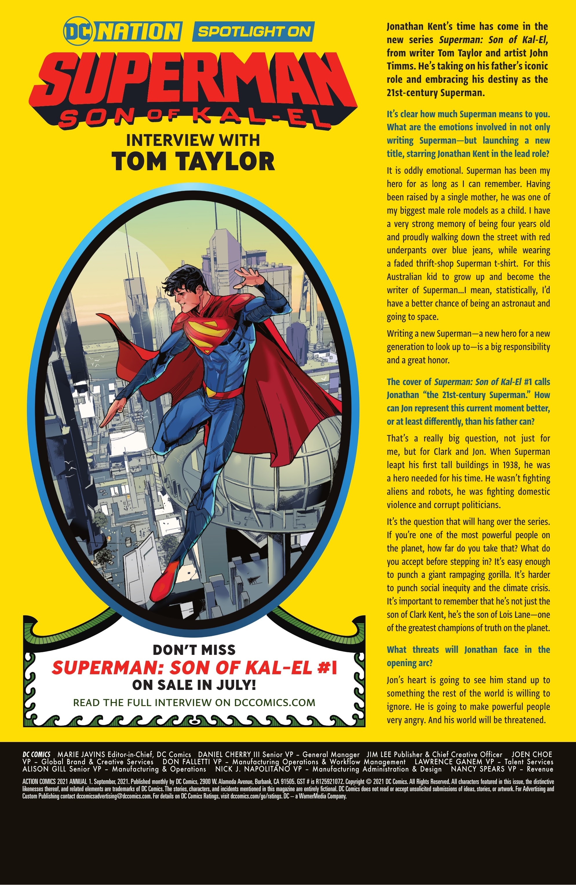 Read online Action Comics (2016) comic -  Issue # Annual 2021 - 40
