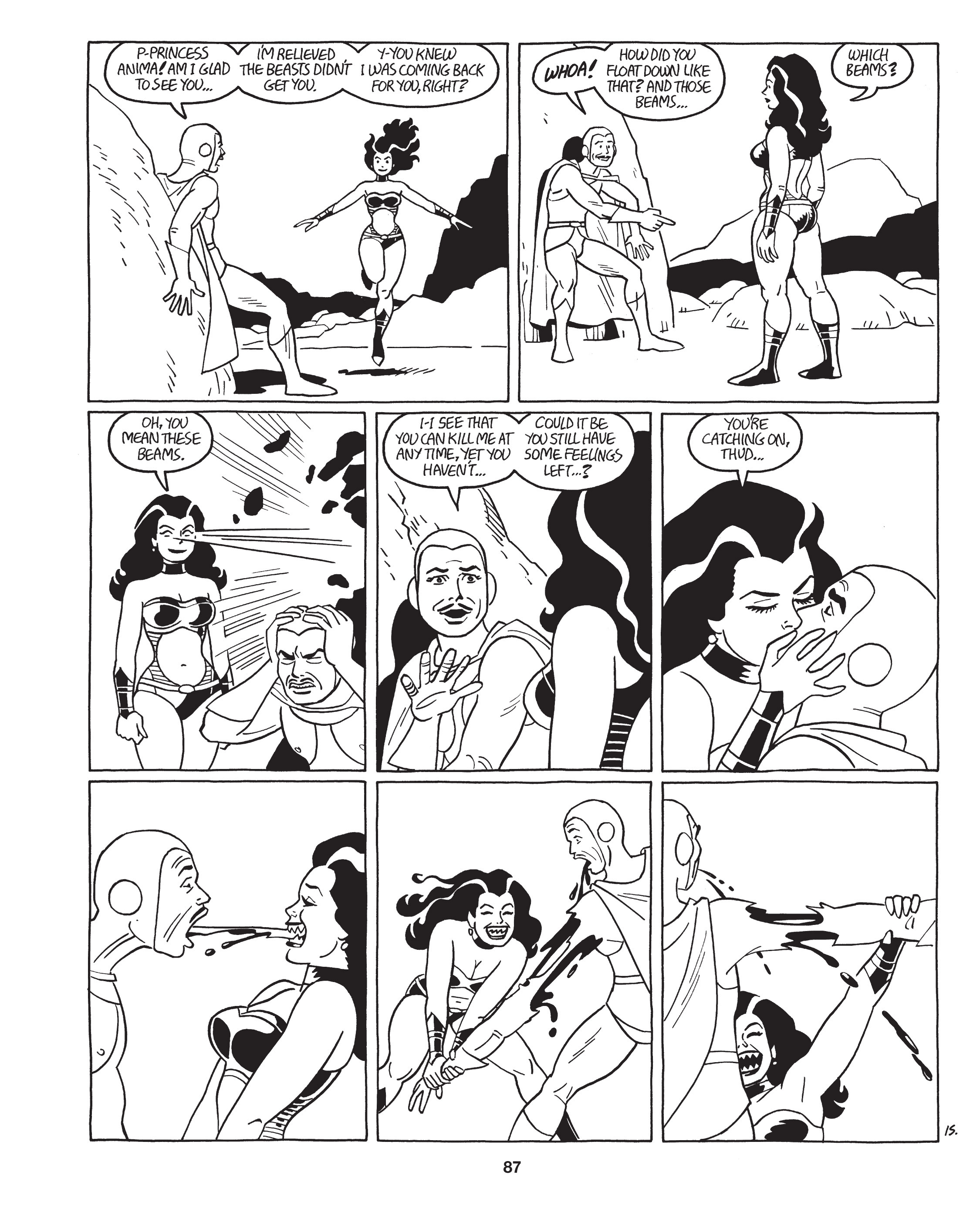 Read online Love and Rockets: New Stories comic -  Issue #7 - 88