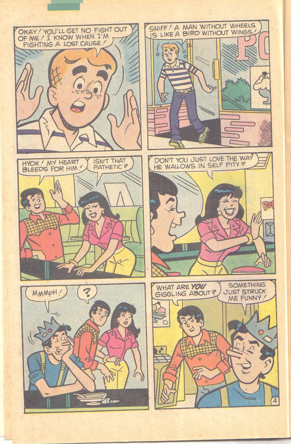 Read online Reggie and Me (1966) comic -  Issue #119 - 6