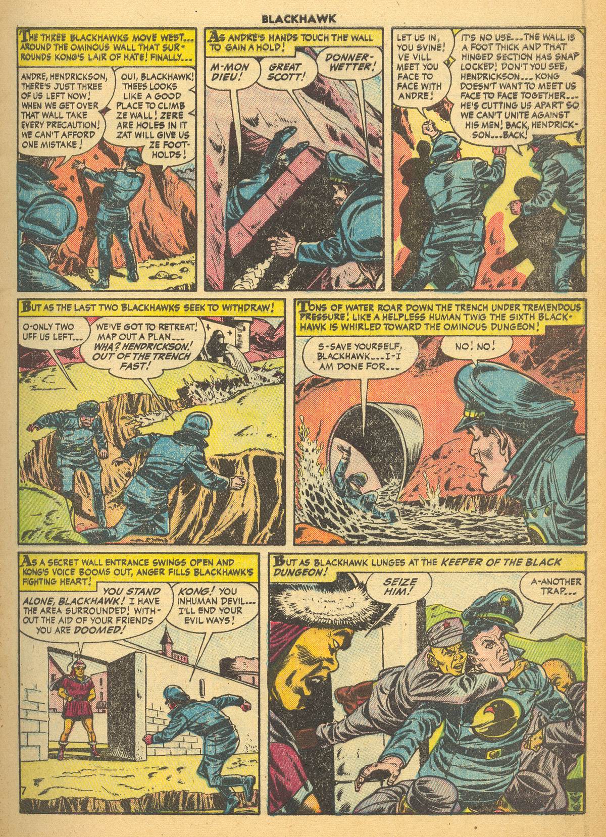 Read online Blackhawk (1957) comic -  Issue #92 - 9