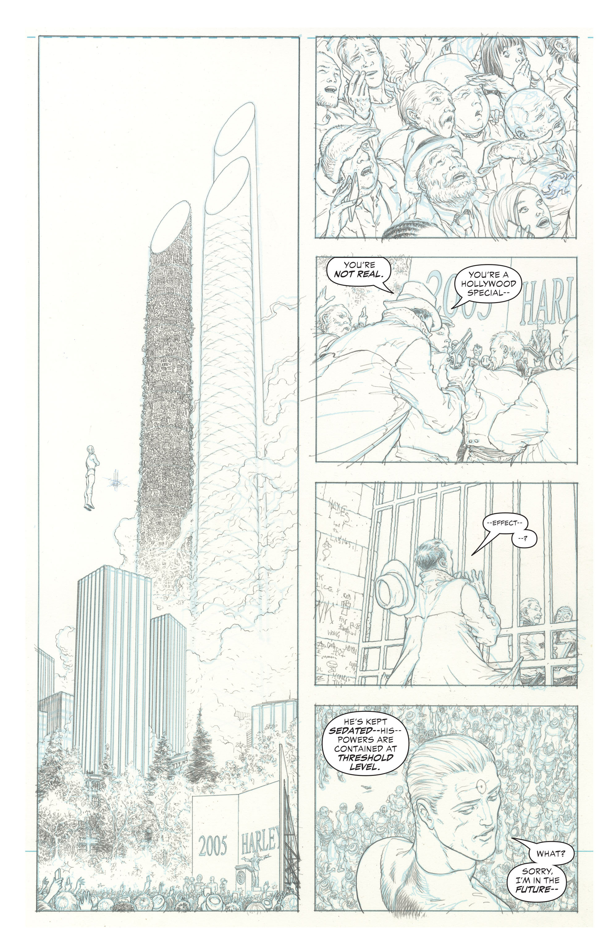 Read online The Multiversity: Pax Americana comic -  Issue # _Director's Cut - 23