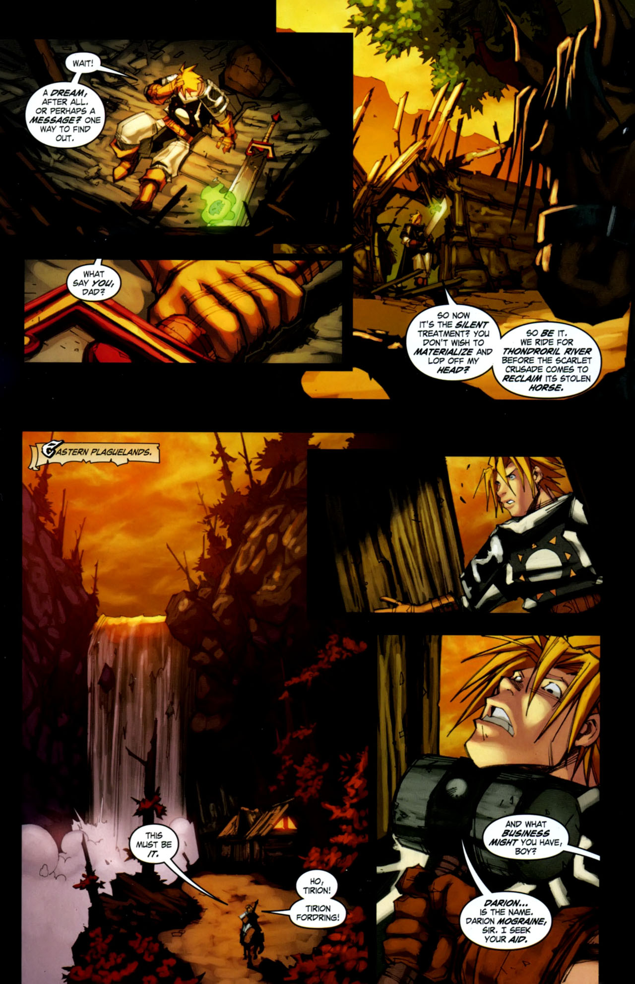 Read online World of Warcraft: Ashbringer comic -  Issue #4 - 10