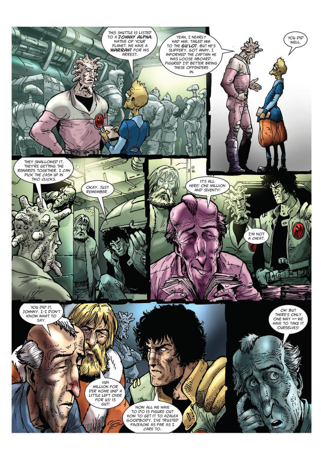 Read online Strontium Dog: Traitor To His Kind comic -  Issue # TPB (Part 2) - 100
