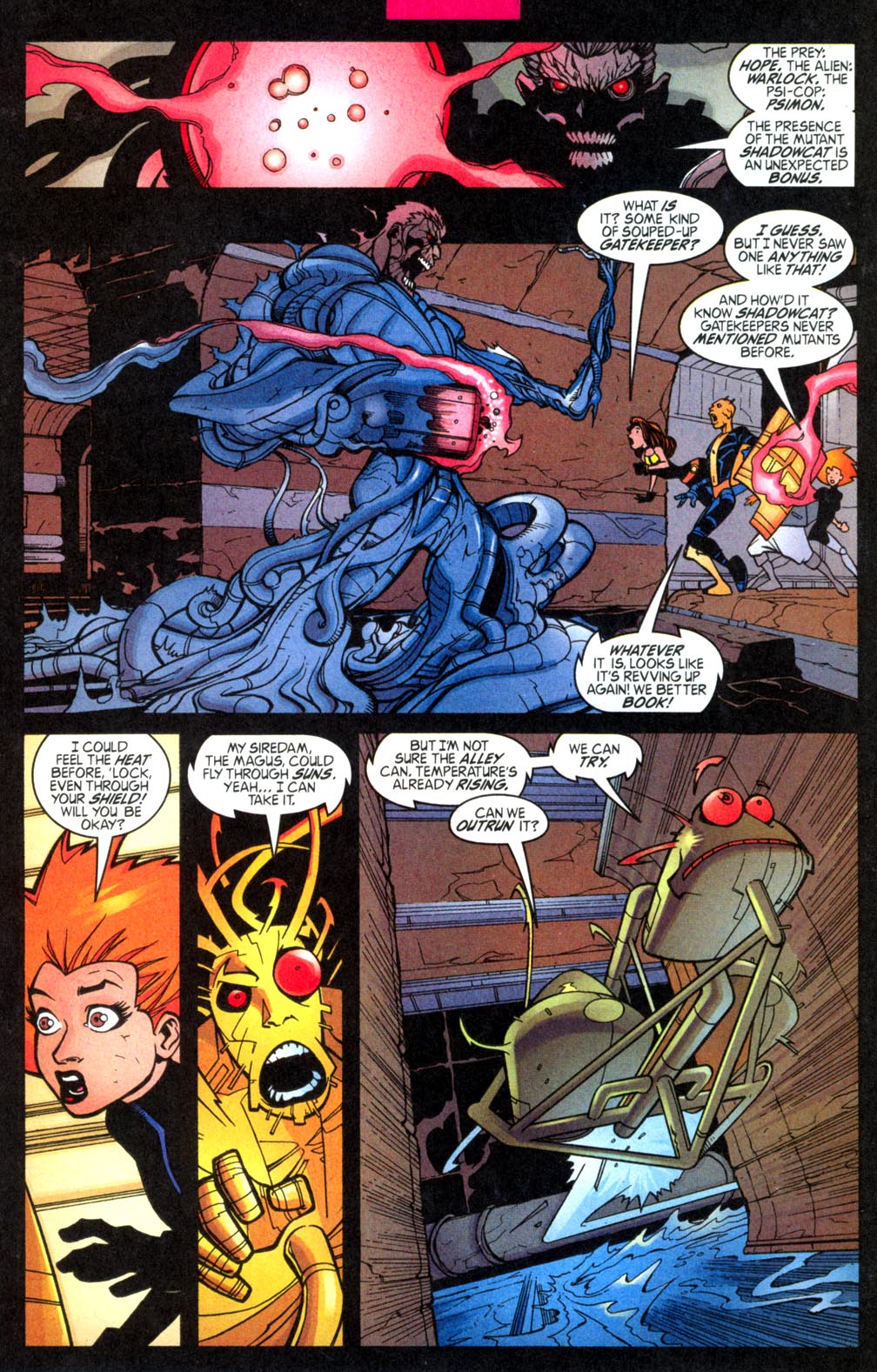 Read online Warlock (1999) comic -  Issue #6 - 14