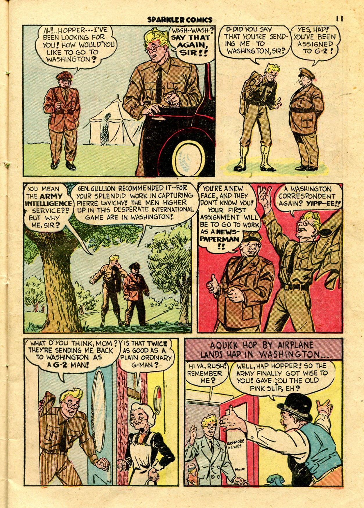 Read online Sparkler Comics comic -  Issue #22 - 13