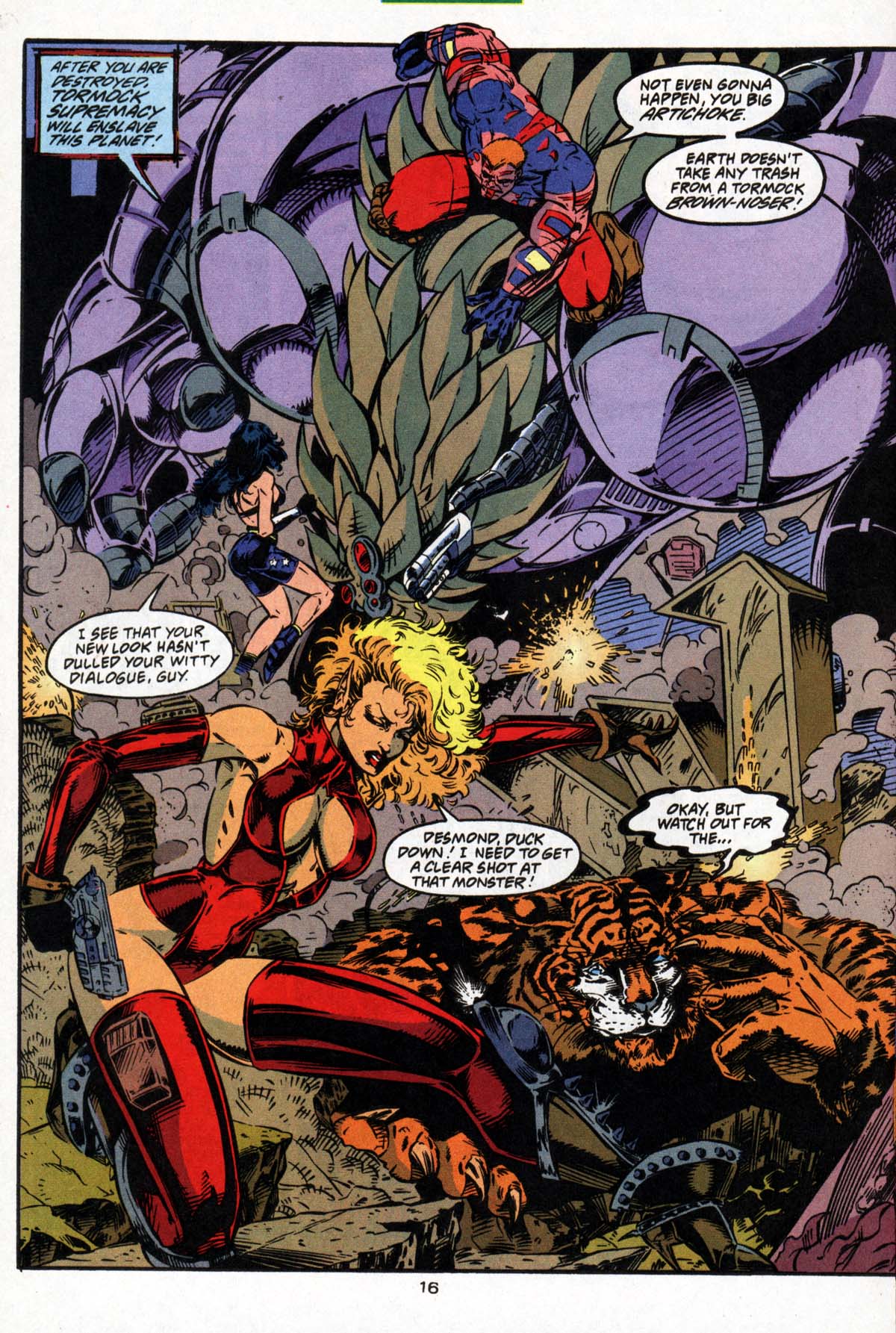 Read online Justice League America comic -  Issue #100b - 20