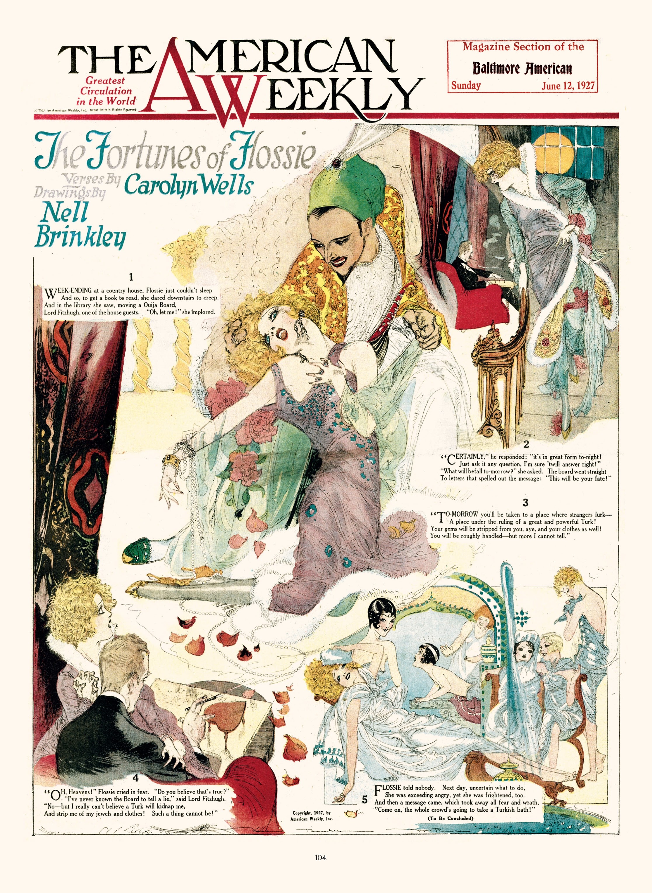 Read online The Brinkley Girls: The Best of Nell Brinkley's Cartoons comic -  Issue # TPB - 104