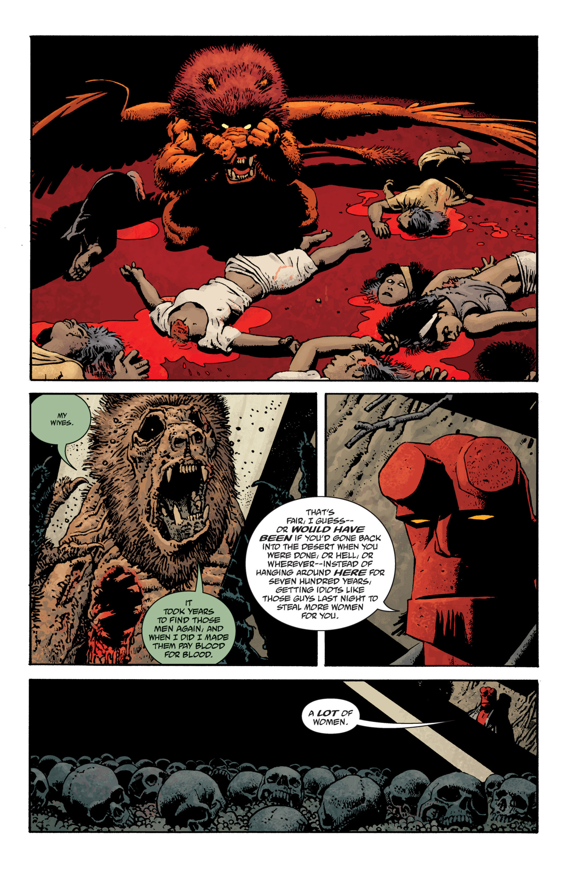 Read online Hellboy comic -  Issue #11 - 139