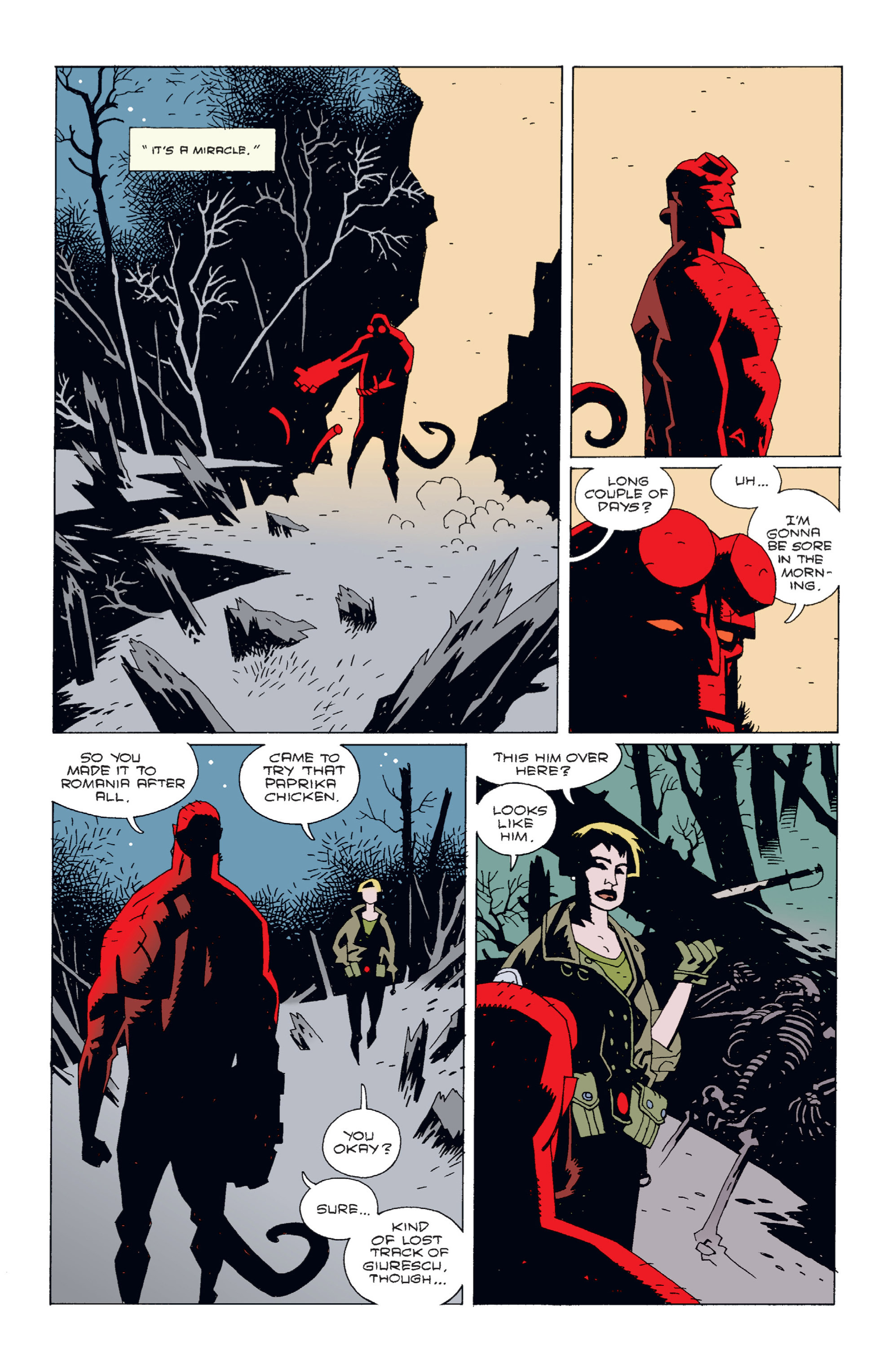 Read online Hellboy comic -  Issue #2 - 126