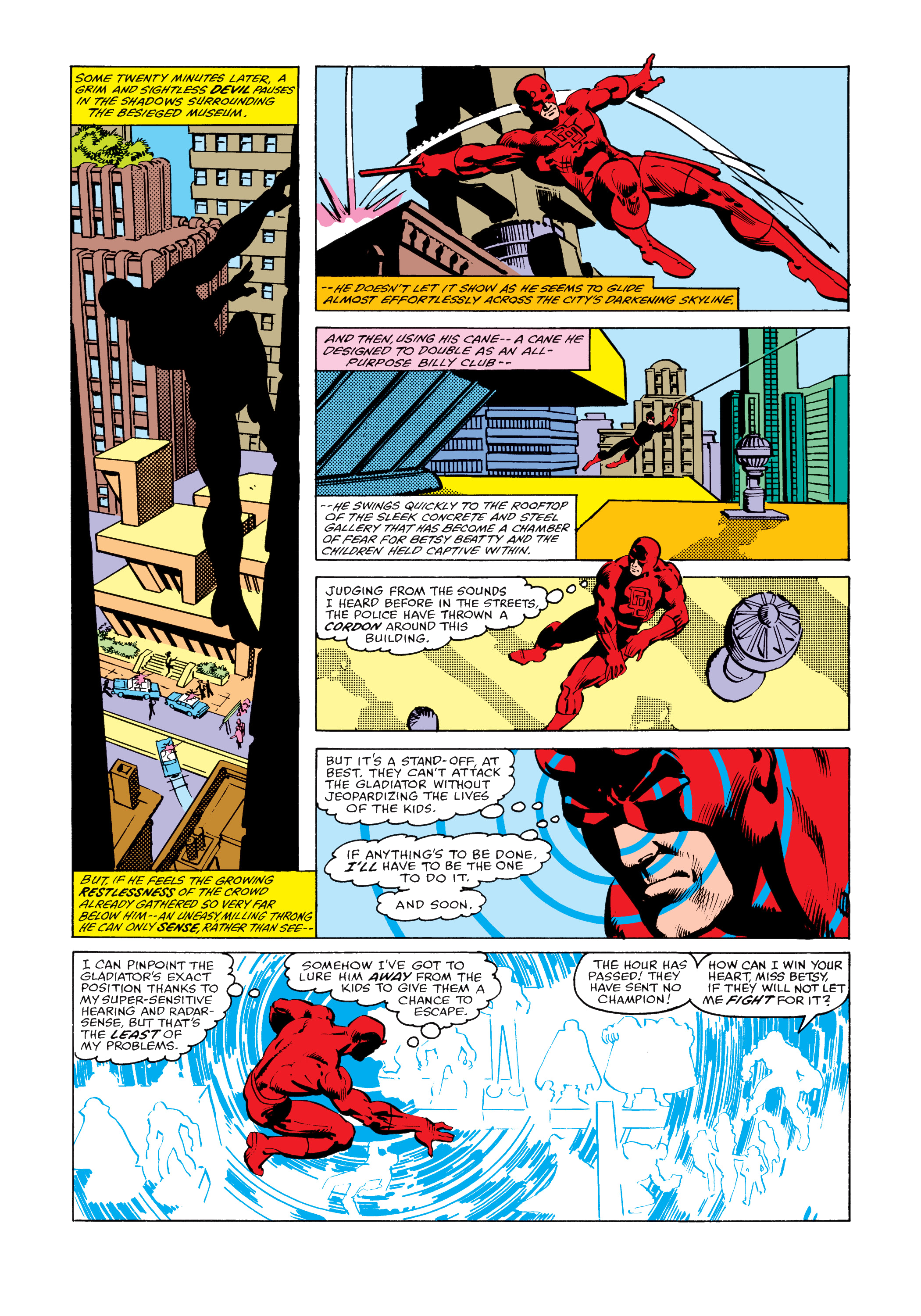 Read online Marvel Masterworks: Daredevil comic -  Issue # TPB 15 (Part 2) - 44