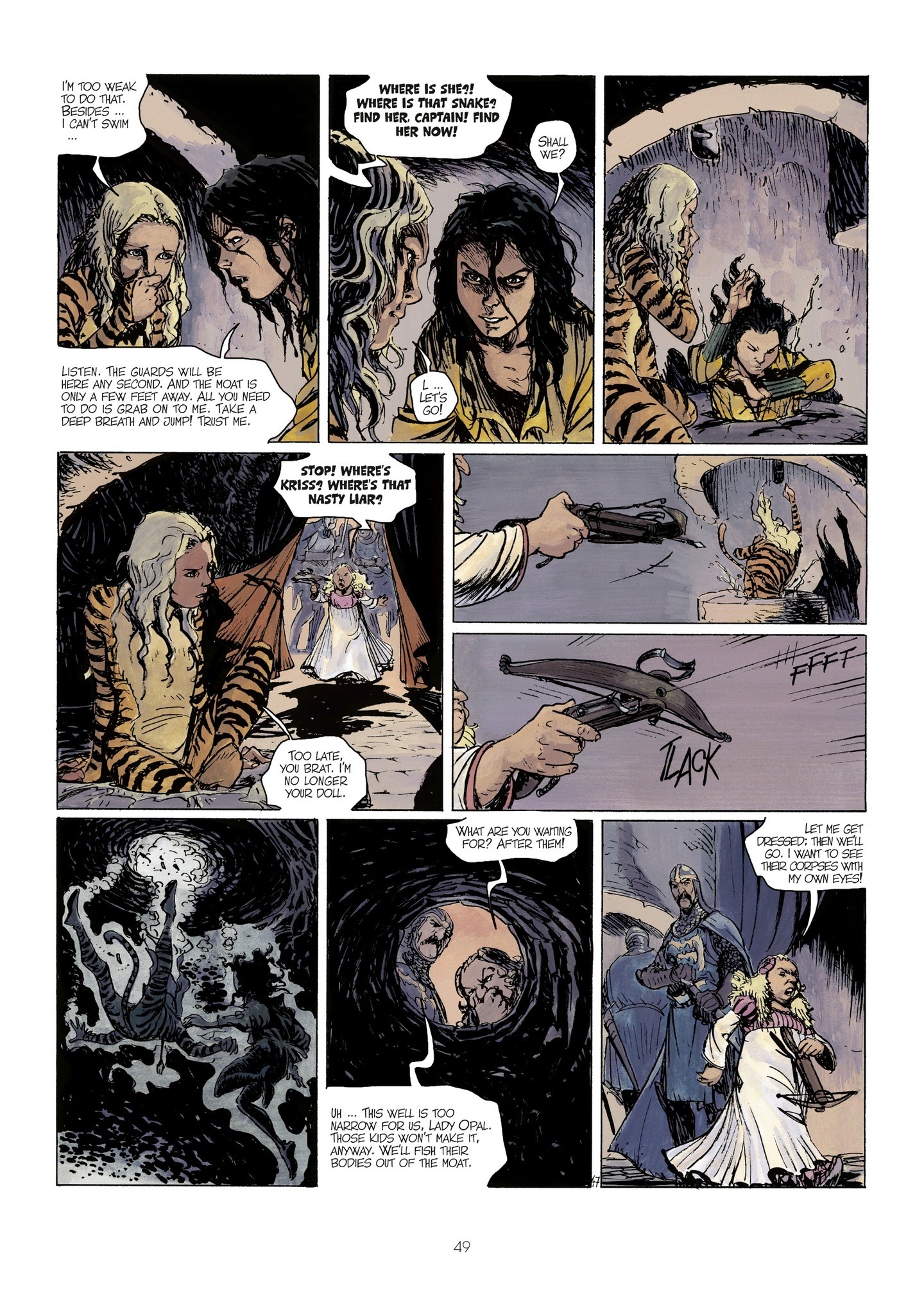 Read online Thorgal - Kriss of Valnor: I Forget Nothing! comic -  Issue # Full - 51