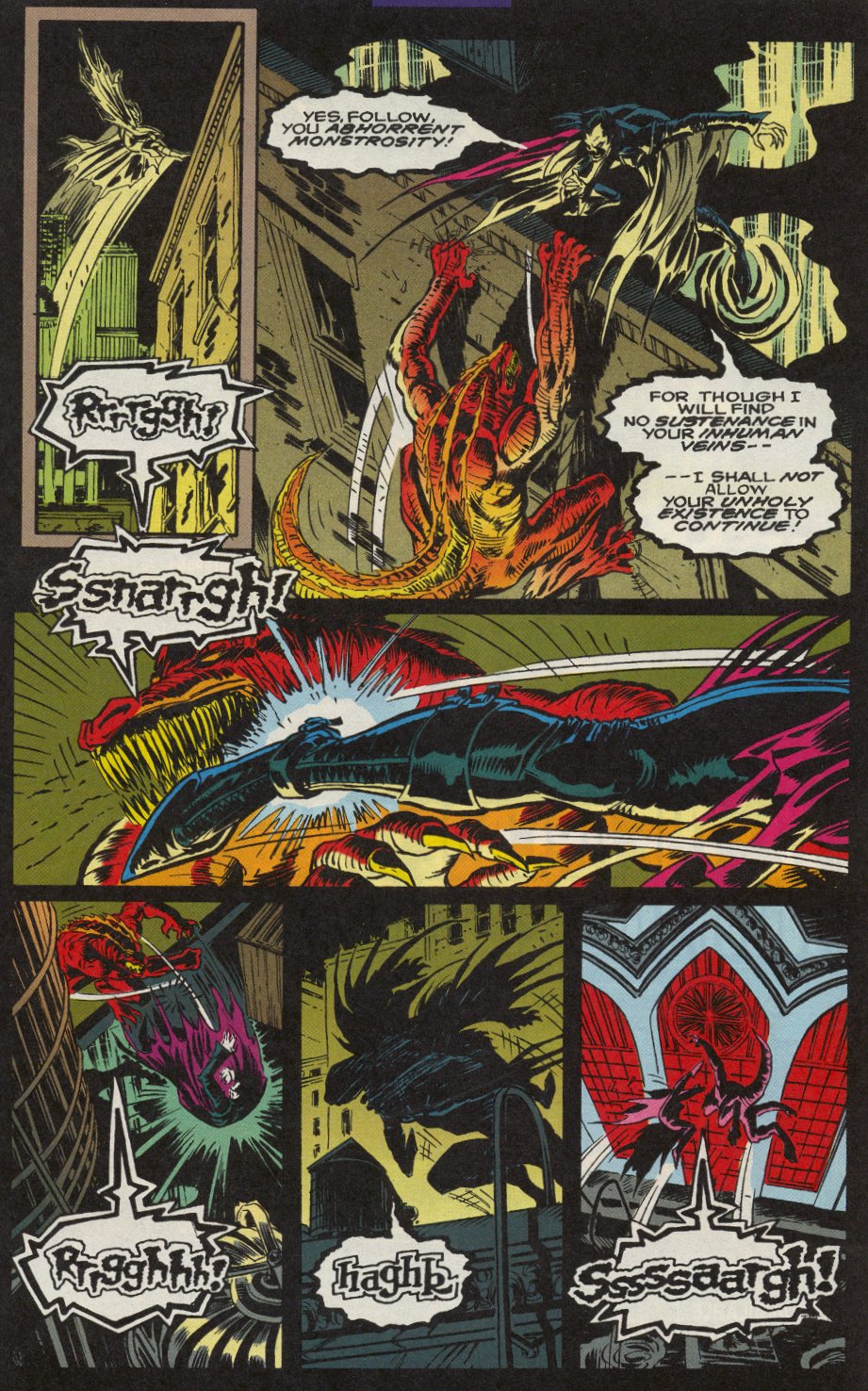 Read online Morbius: The Living Vampire (1992) comic -  Issue #6 - 7