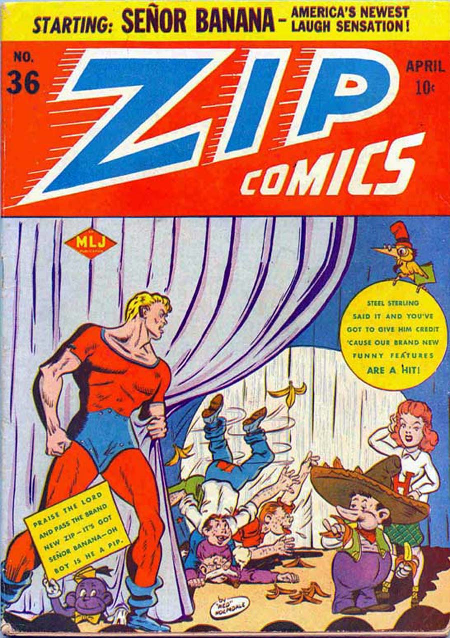 Zip Comics issue 36 - Page 1