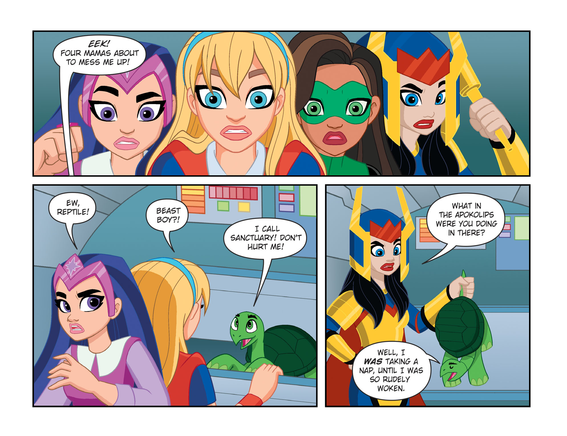 Read online DC Super Hero Girls: Spaced Out comic -  Issue #4 - 4