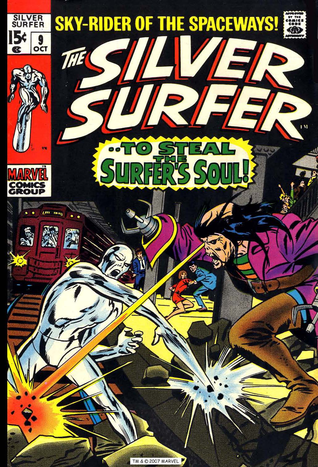 Read online Silver Surfer (1968) comic -  Issue #9 - 1