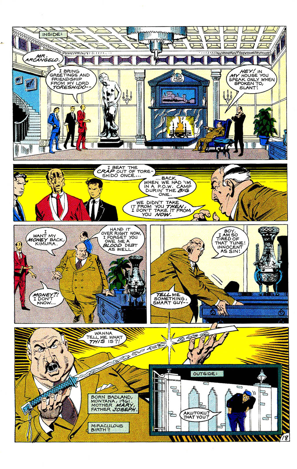 Read online Whisper (1986) comic -  Issue #8 - 21