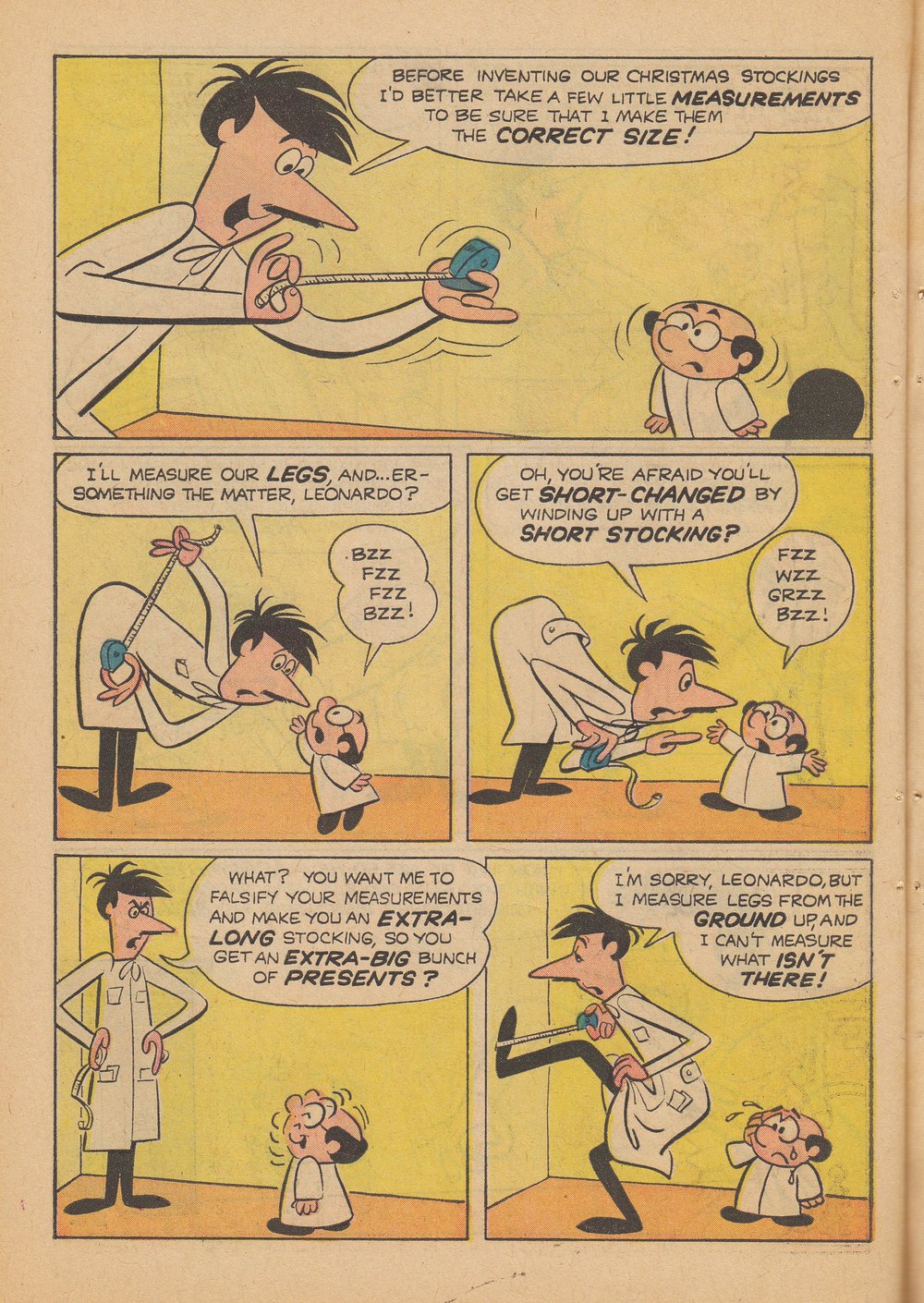 Read online Alvin and His Pals in Merry Christmas with Clyde Crashcup and Leonardo comic -  Issue # Full - 72