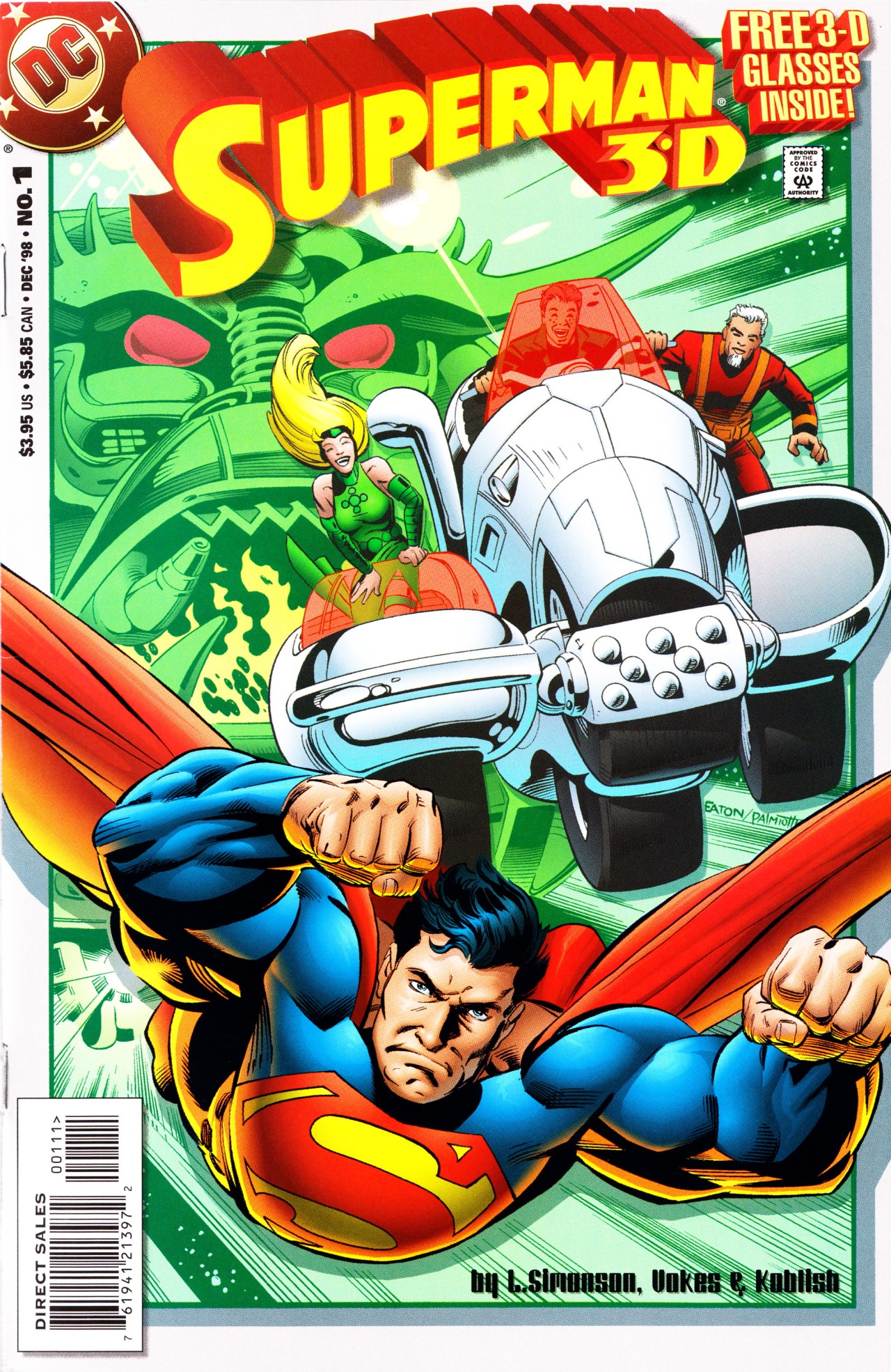 Read online Superman 3-D comic -  Issue # Full - 1