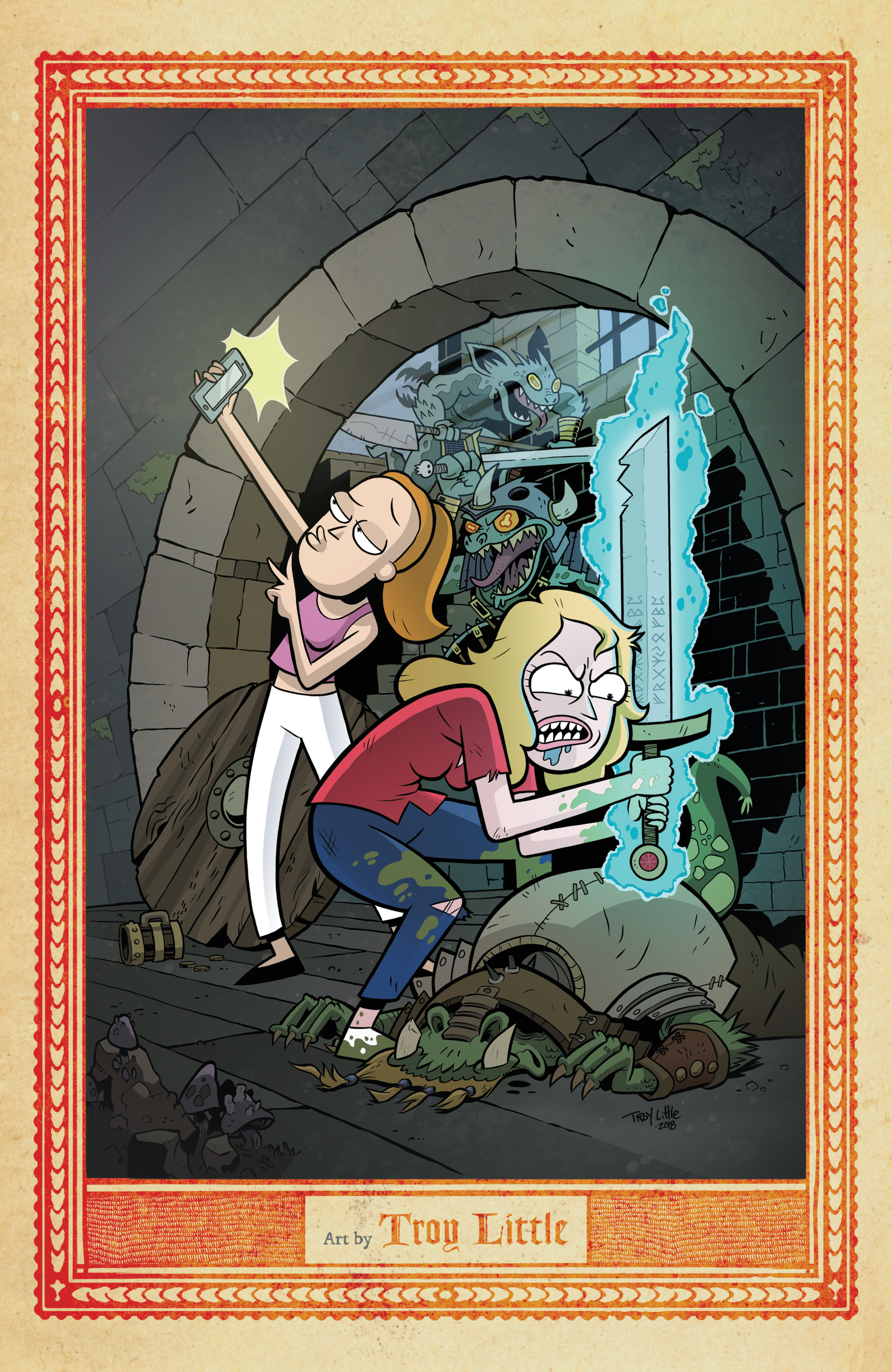 Read online Rick and Morty vs Dungeons & Dragons comic -  Issue # _TPB - 28