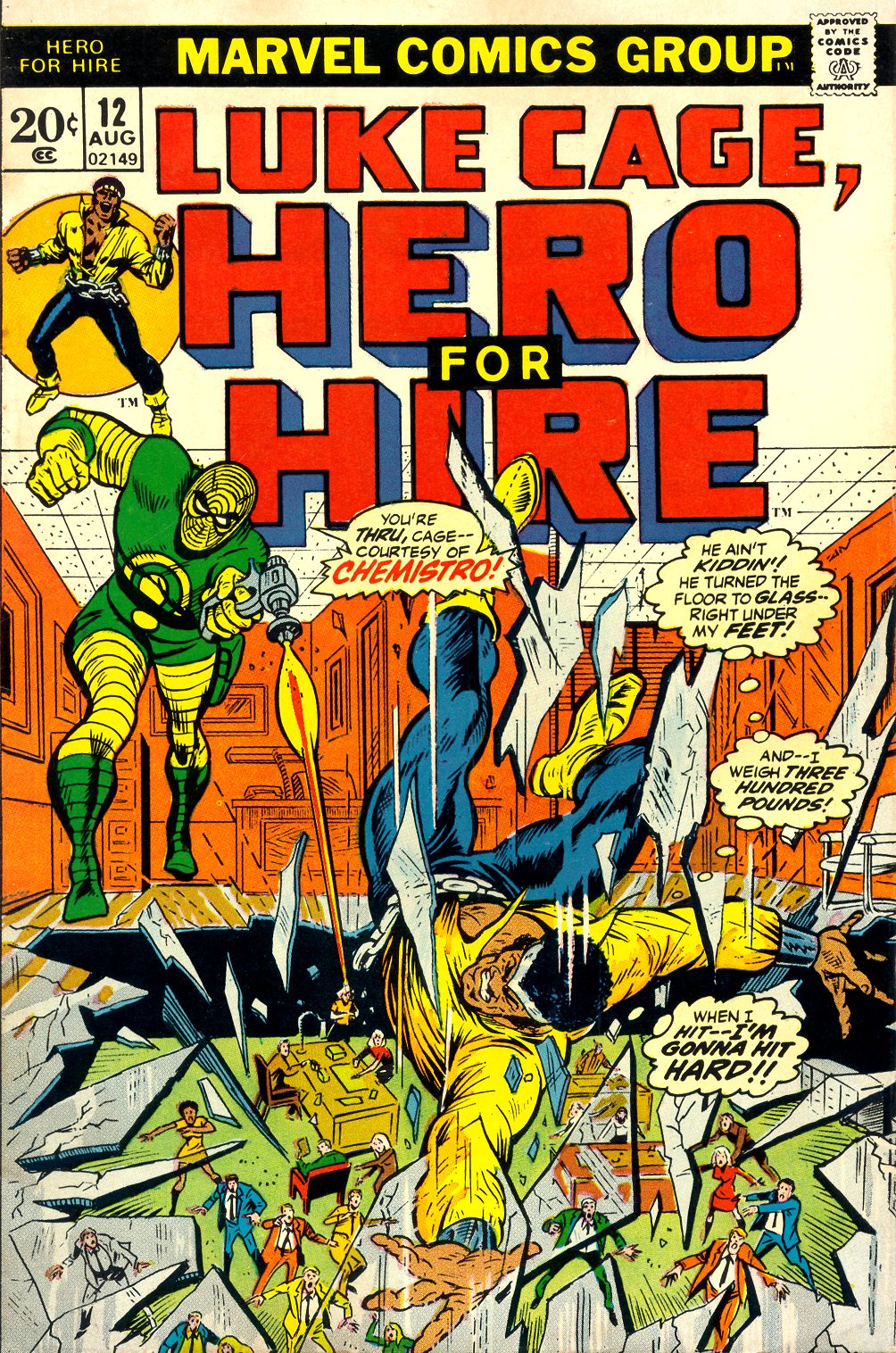 Read online Hero for Hire comic -  Issue #12 - 1