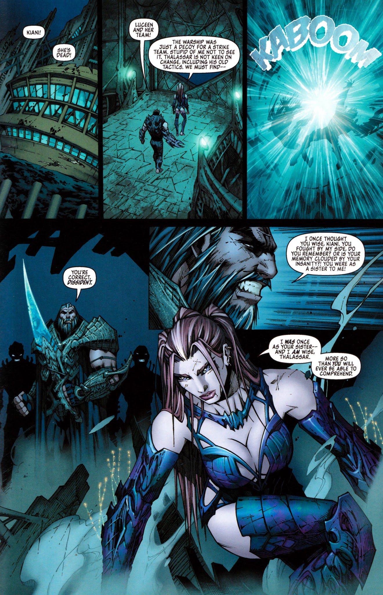 Read online Michael Turner's Fathom: Kiani comic -  Issue #2 - 20