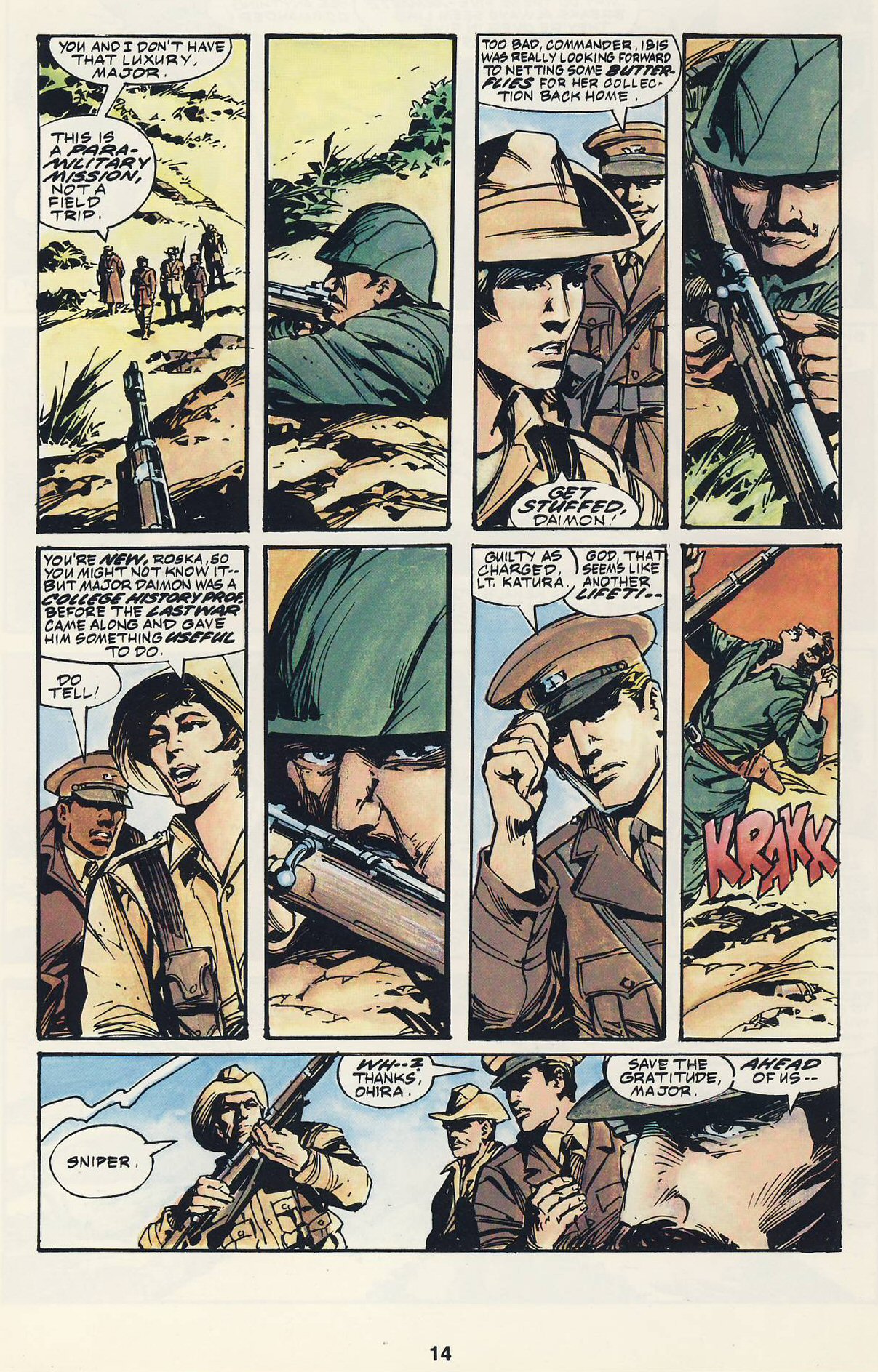 Read online Warhawks comic -  Issue #2 - 16