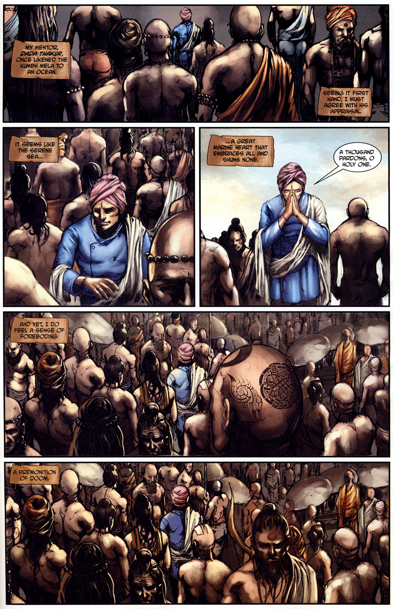 Read online The Sädhu The Silent Ones comic -  Issue #1 - 6